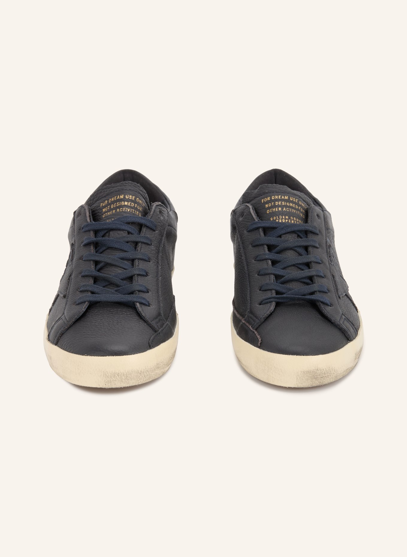 GOLDEN GOOSE Sneakers SUPER-STAR: DONKERBLAUW