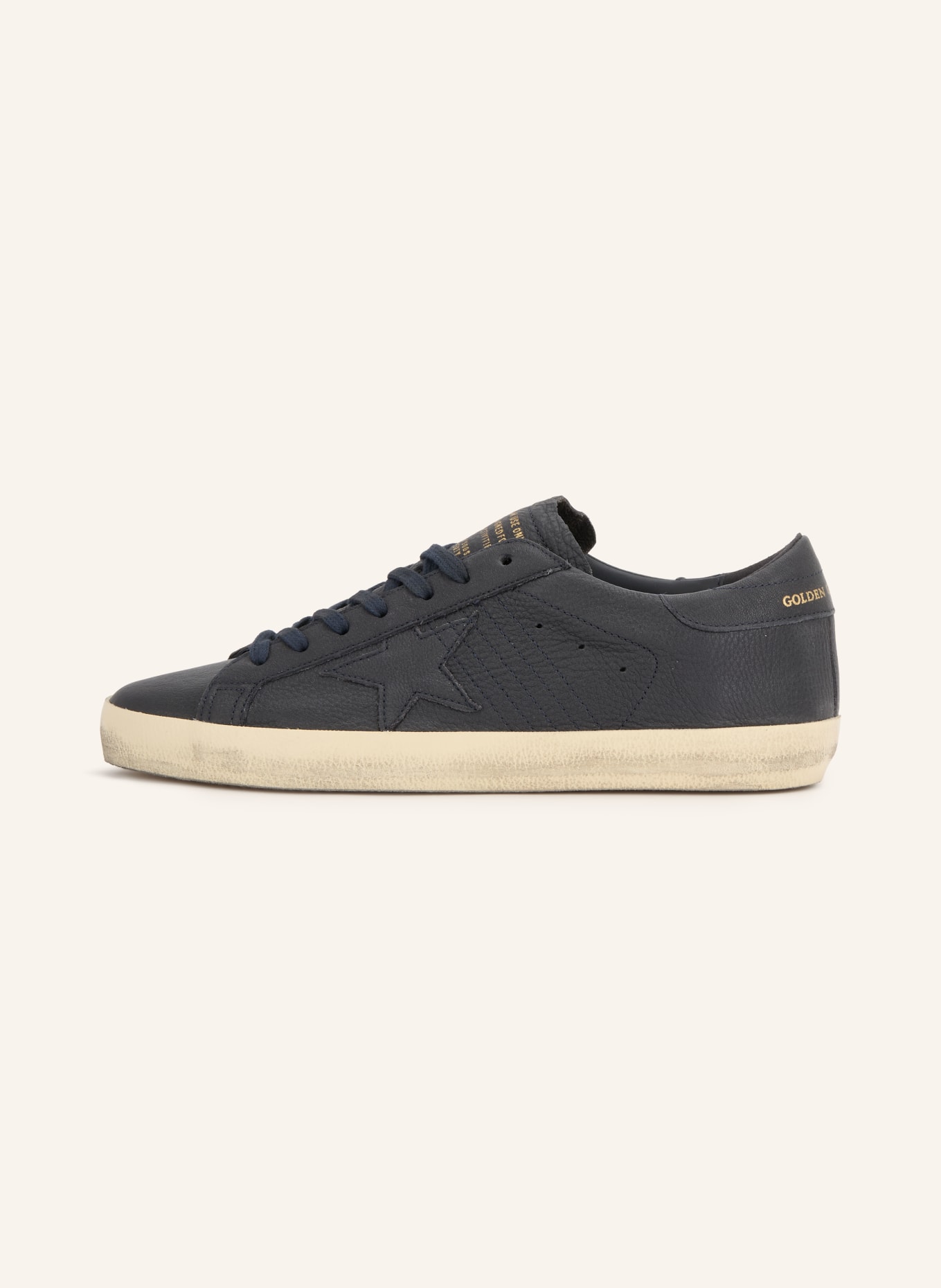GOLDEN GOOSE Sneakers SUPER-STAR: DONKERBLAUW