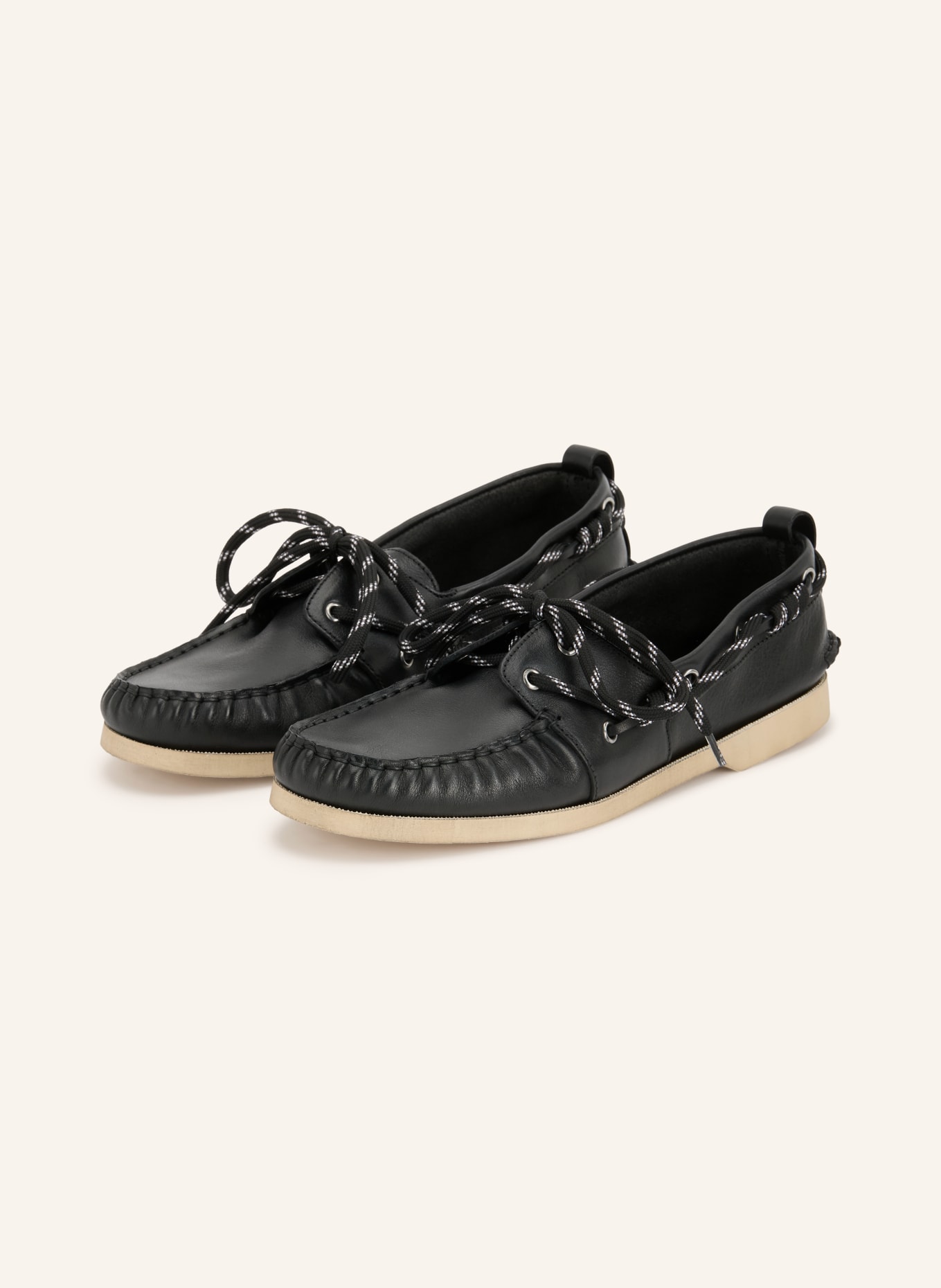GOLDEN GOOSE Bootsschuhe BABY BILL: SCHWARZ / SILBER