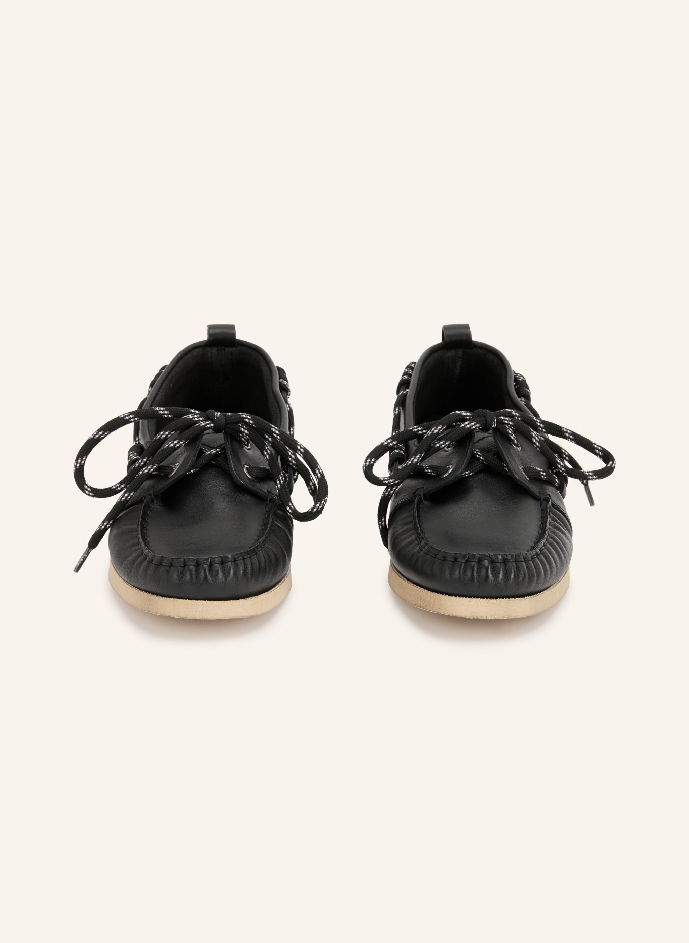 GOLDEN GOOSE Bootsschuhe BABY BILL: SCHWARZ / SILBER
