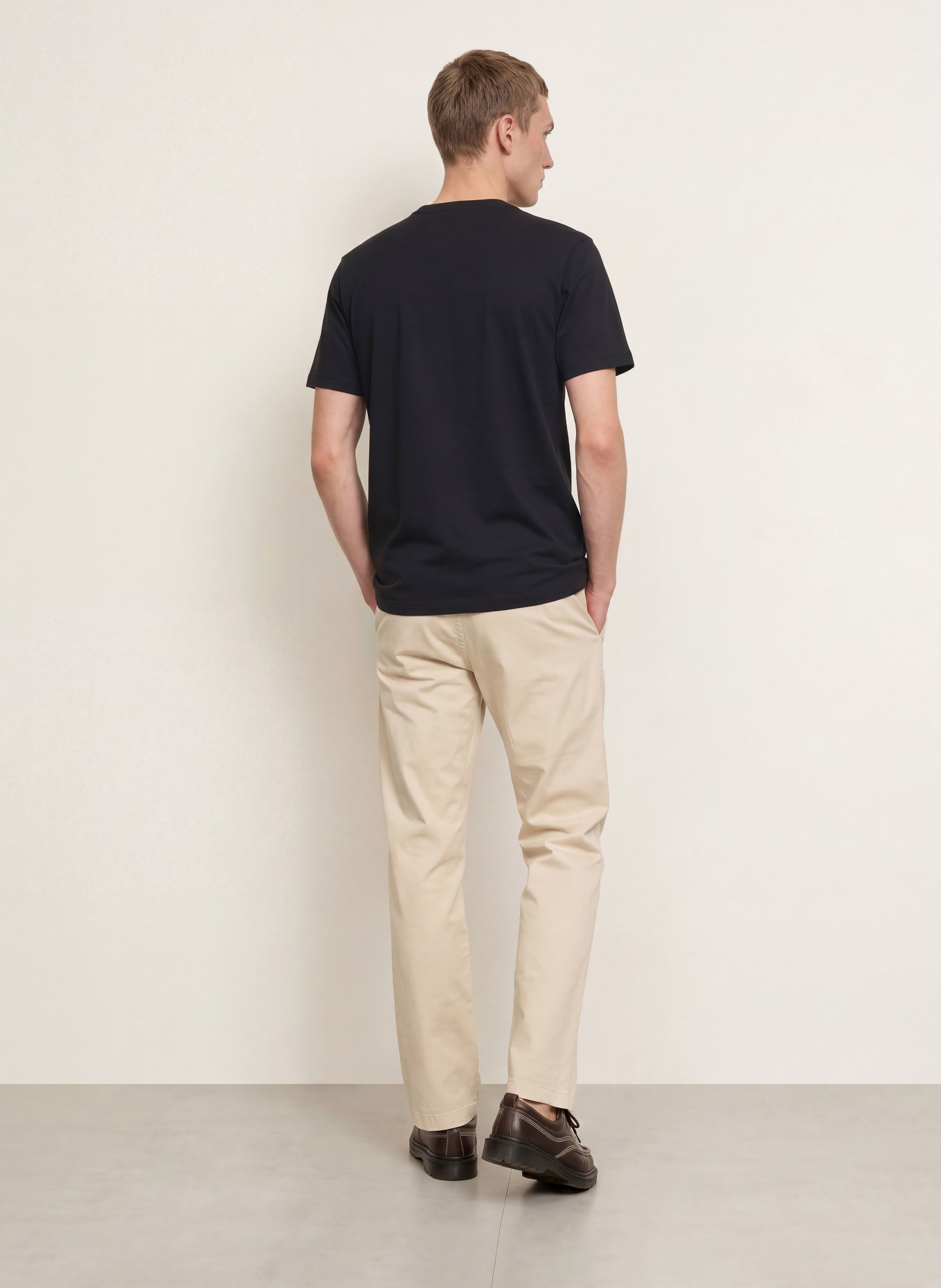 BELSTAFF T-shirt: BLACK / CAMEL