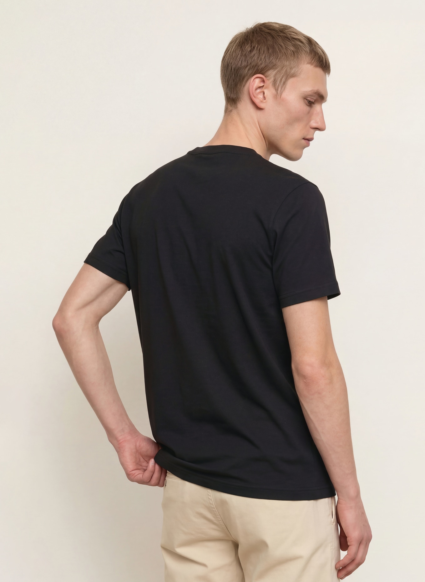 BELSTAFF T-shirt: BLACK / CAMEL
