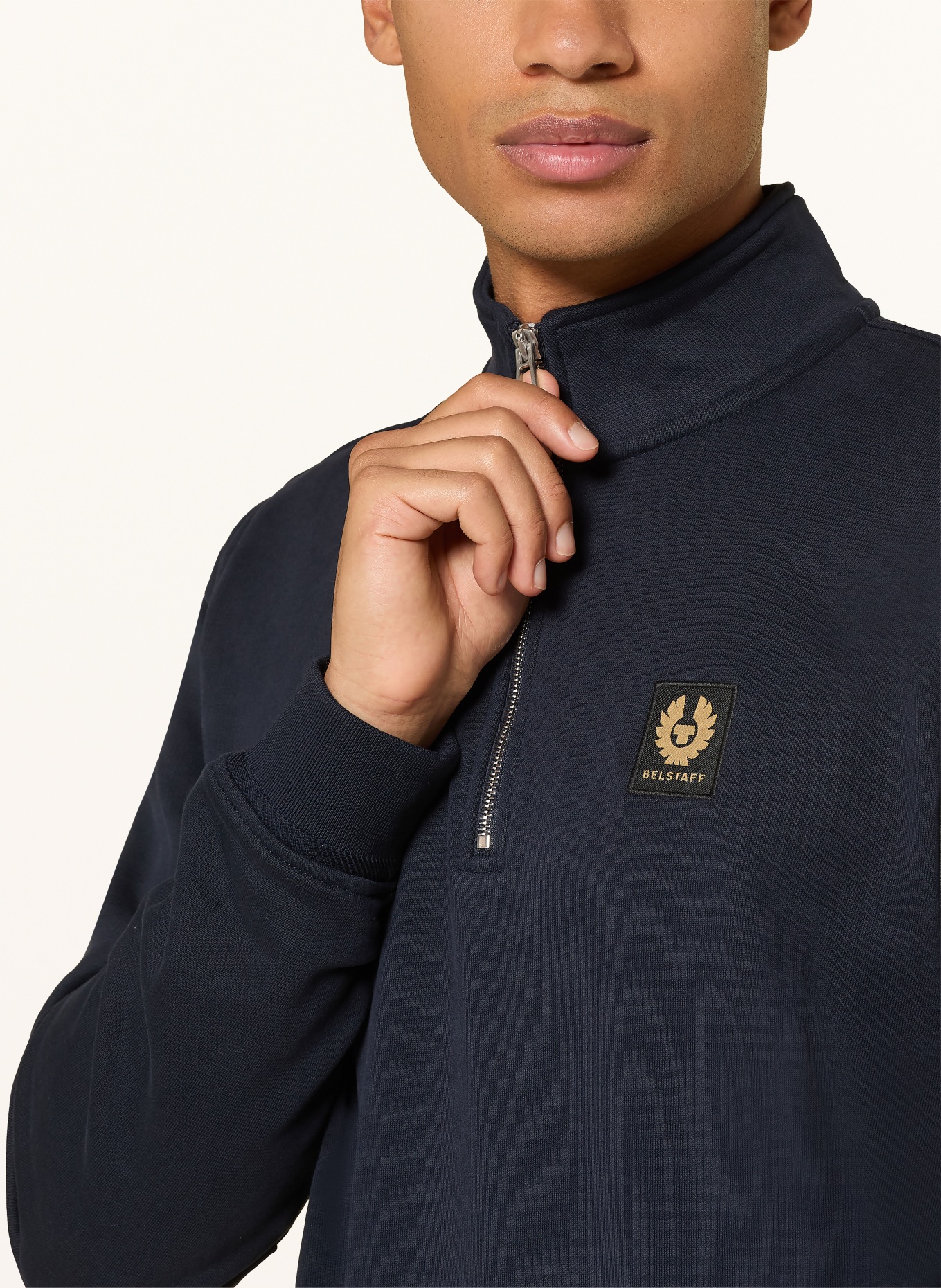 BELSTAFF Sweatshirt: DONKERBLAUW