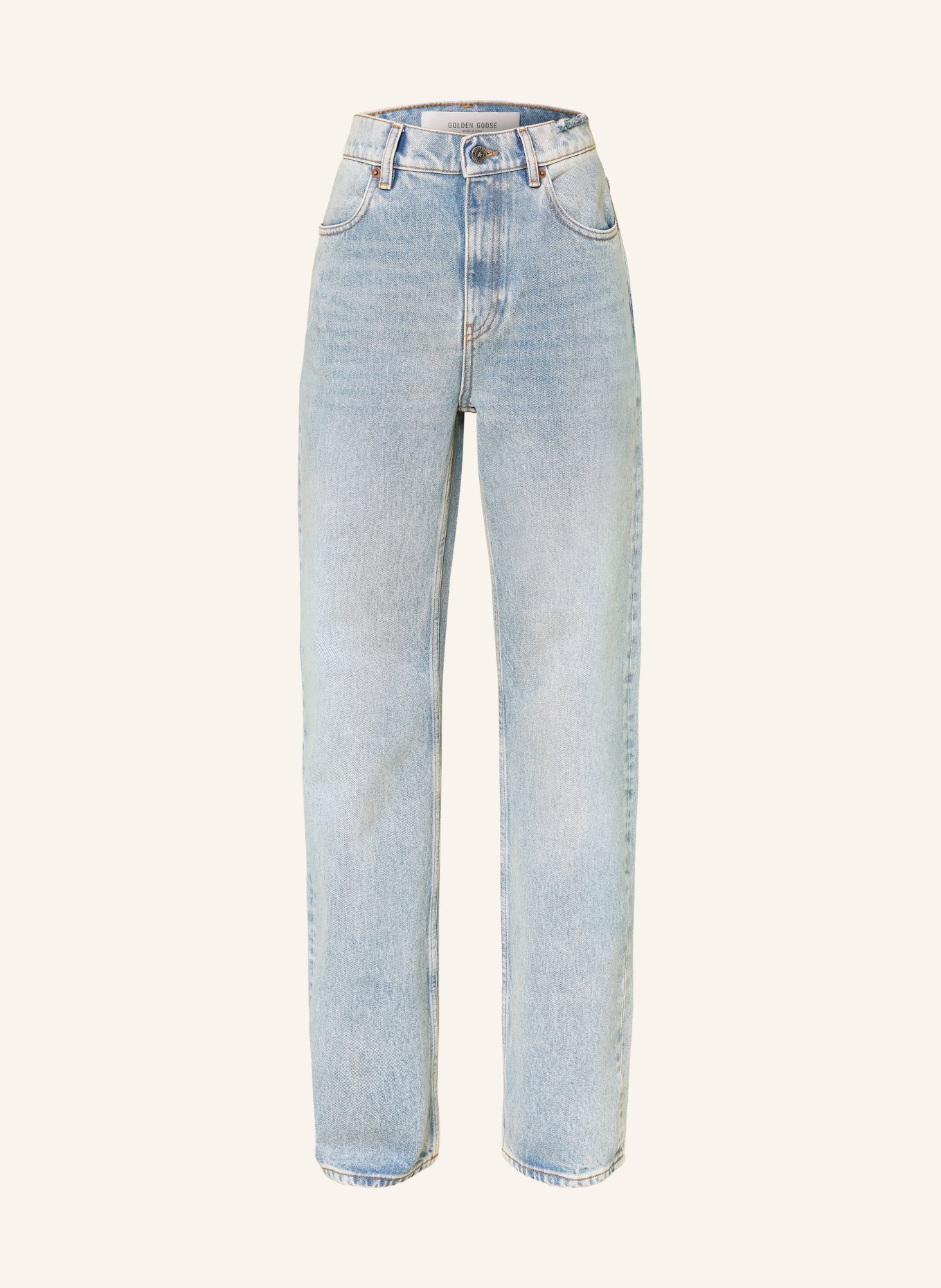 GOLDEN GOOSE Straight Jeans JOURNEY: 50100 BLUE