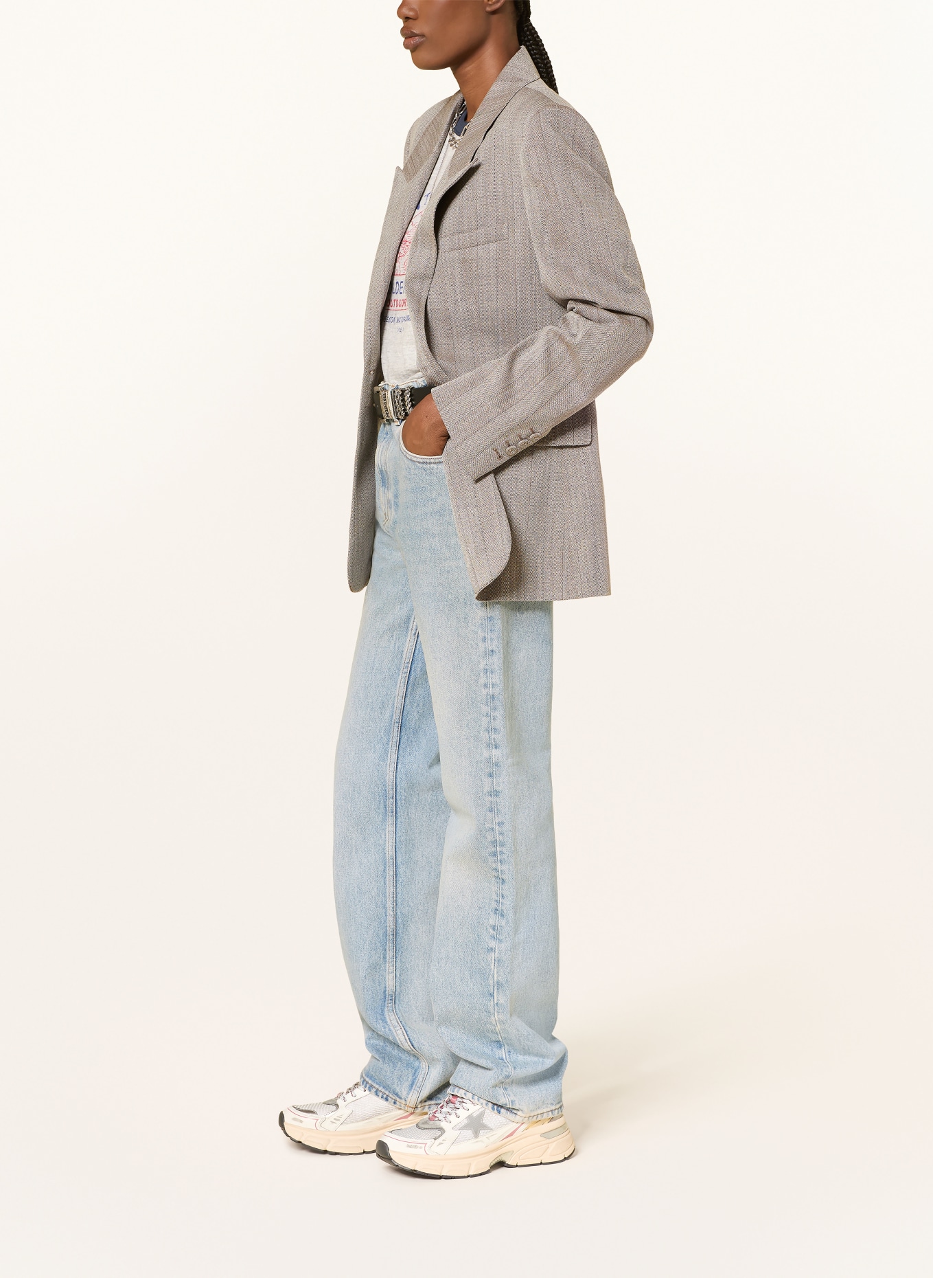GOLDEN GOOSE Straight Jeans JOURNEY: 50100 BLUE