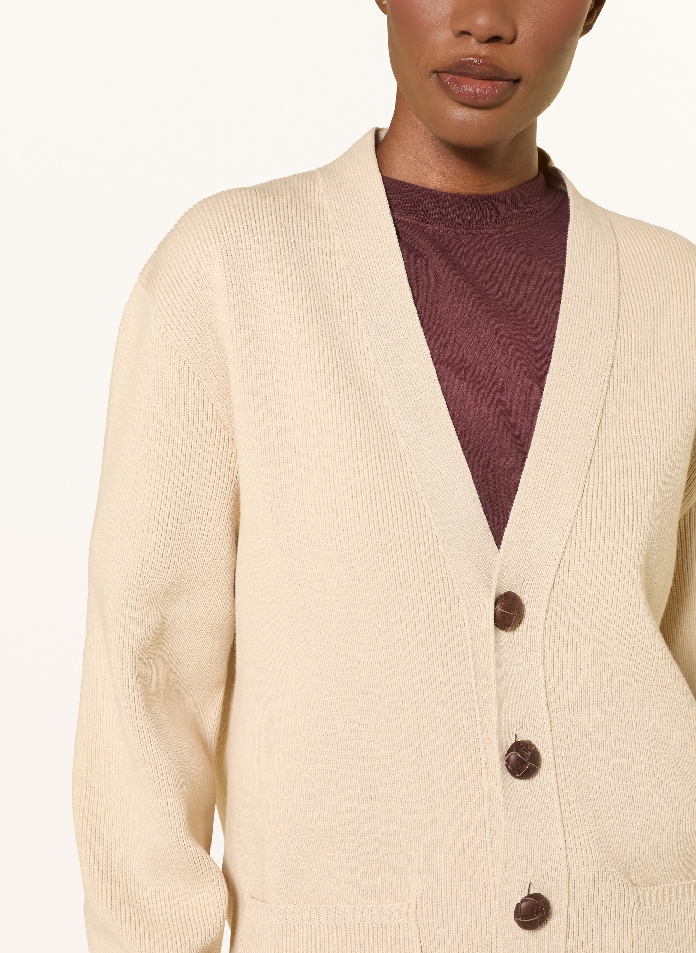 GOLDEN GOOSE Gilet: CRÈME