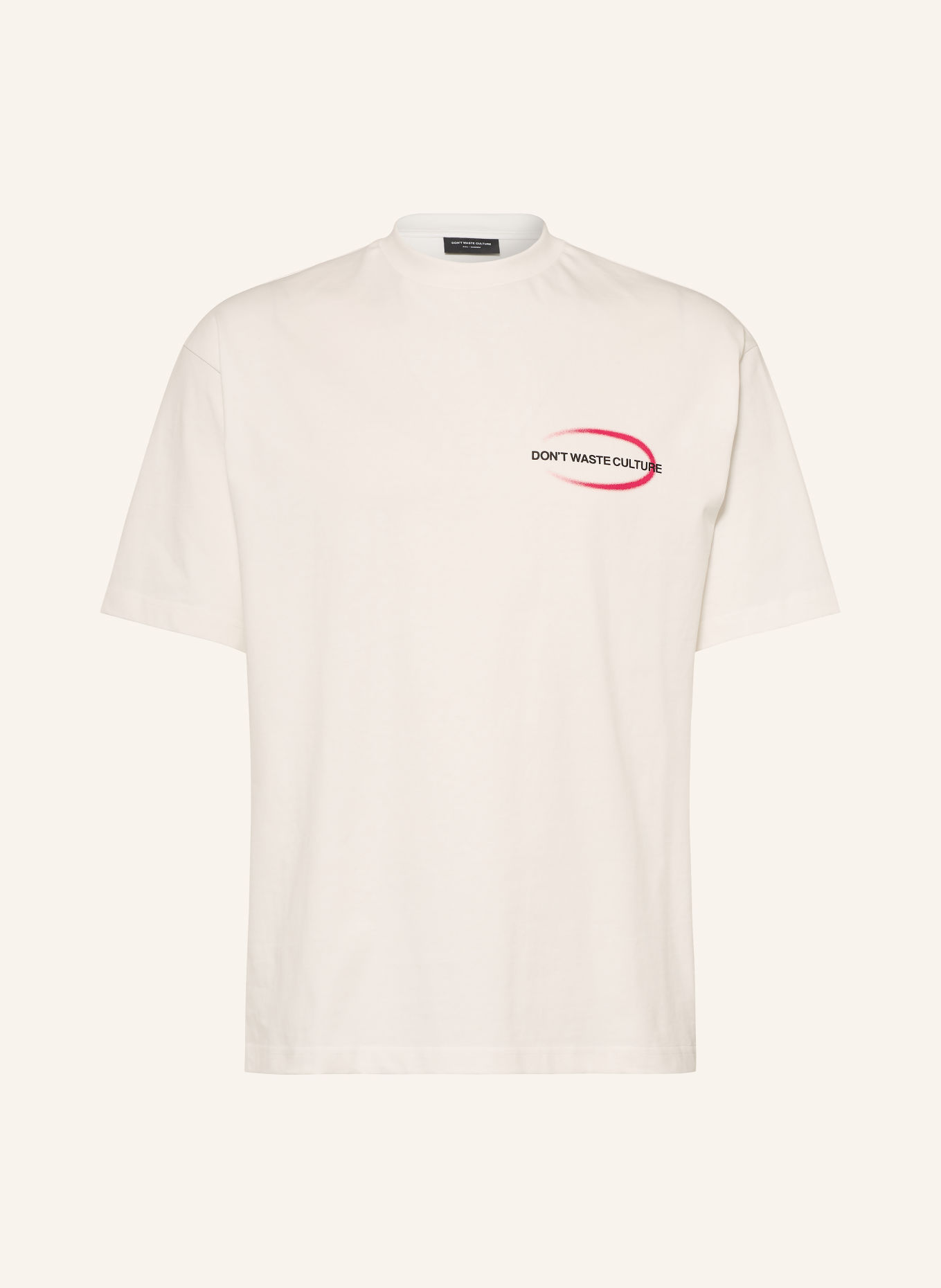 don't waste culture T-Shirt LIRA: WEISS