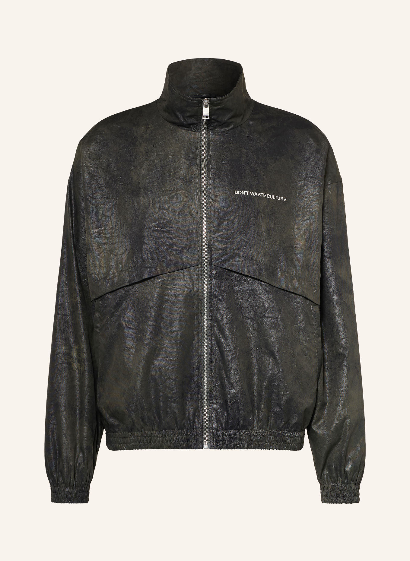 don't waste culture Blouson YANI: KHAKI / SCHWARZ