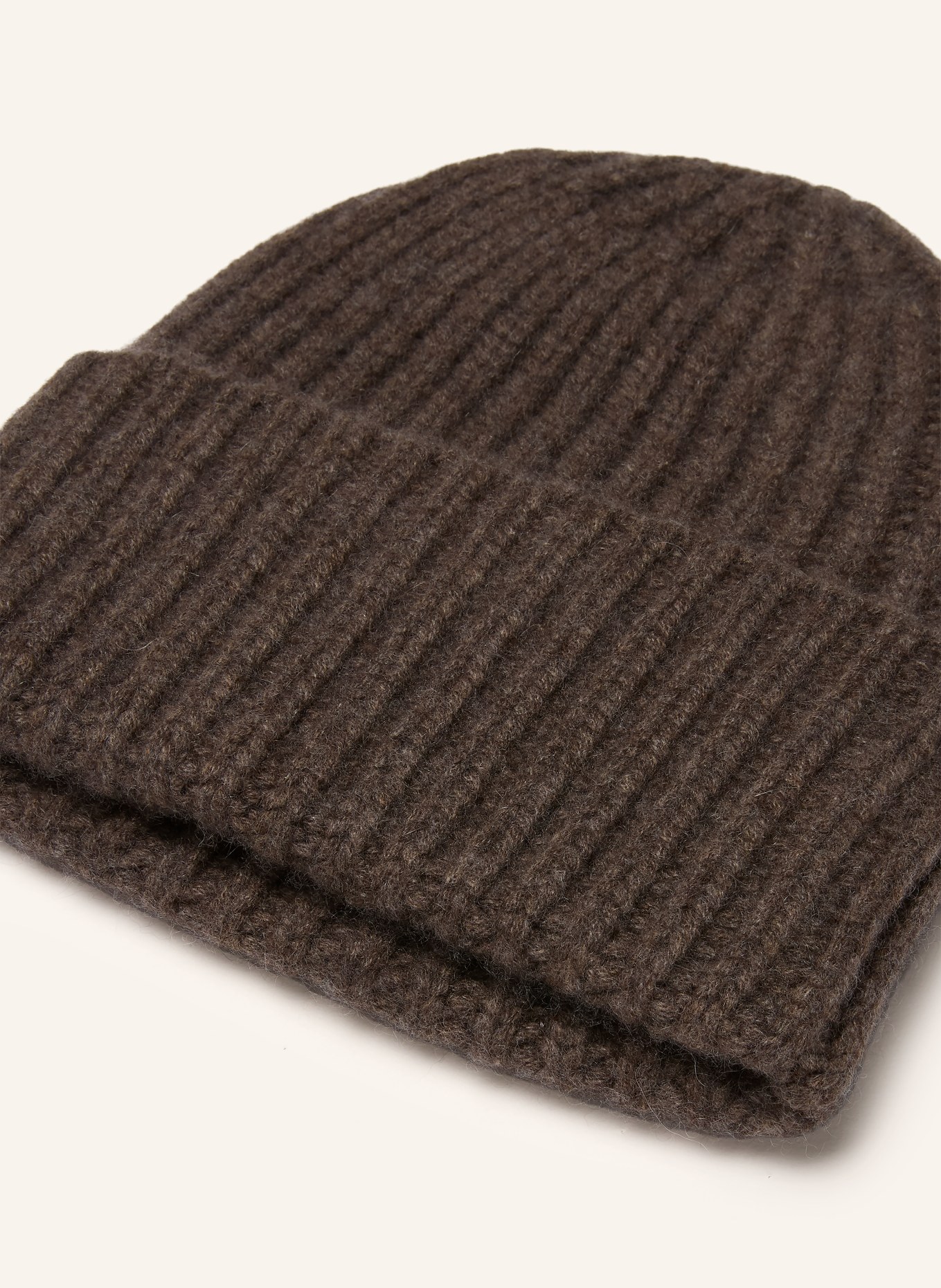 HURRAY Cashmere-Mütze: TAUPE
