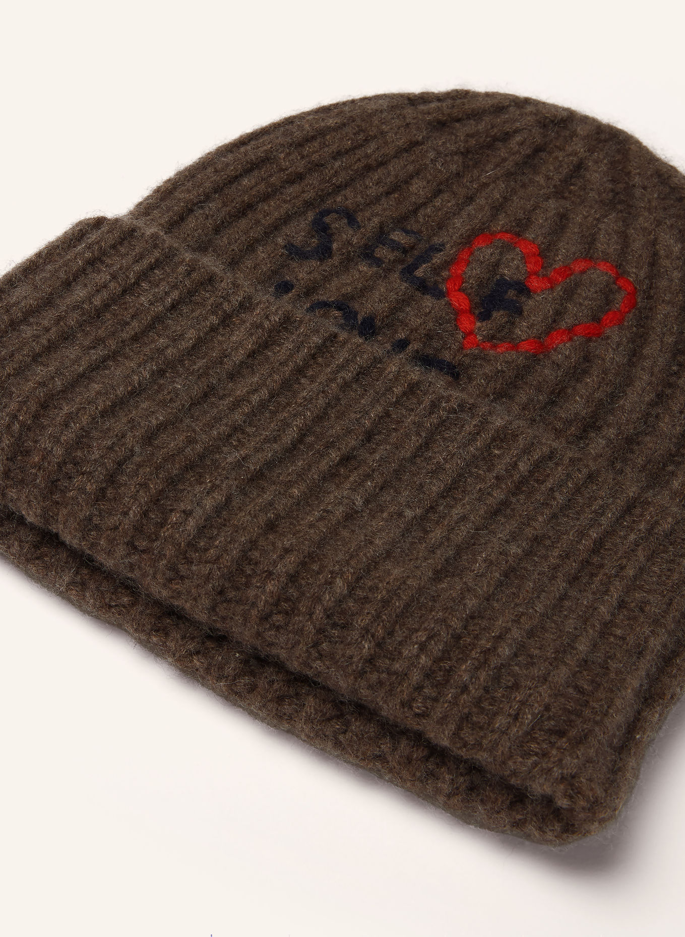 HURRAY Bonnet en cachemire: TAUPE