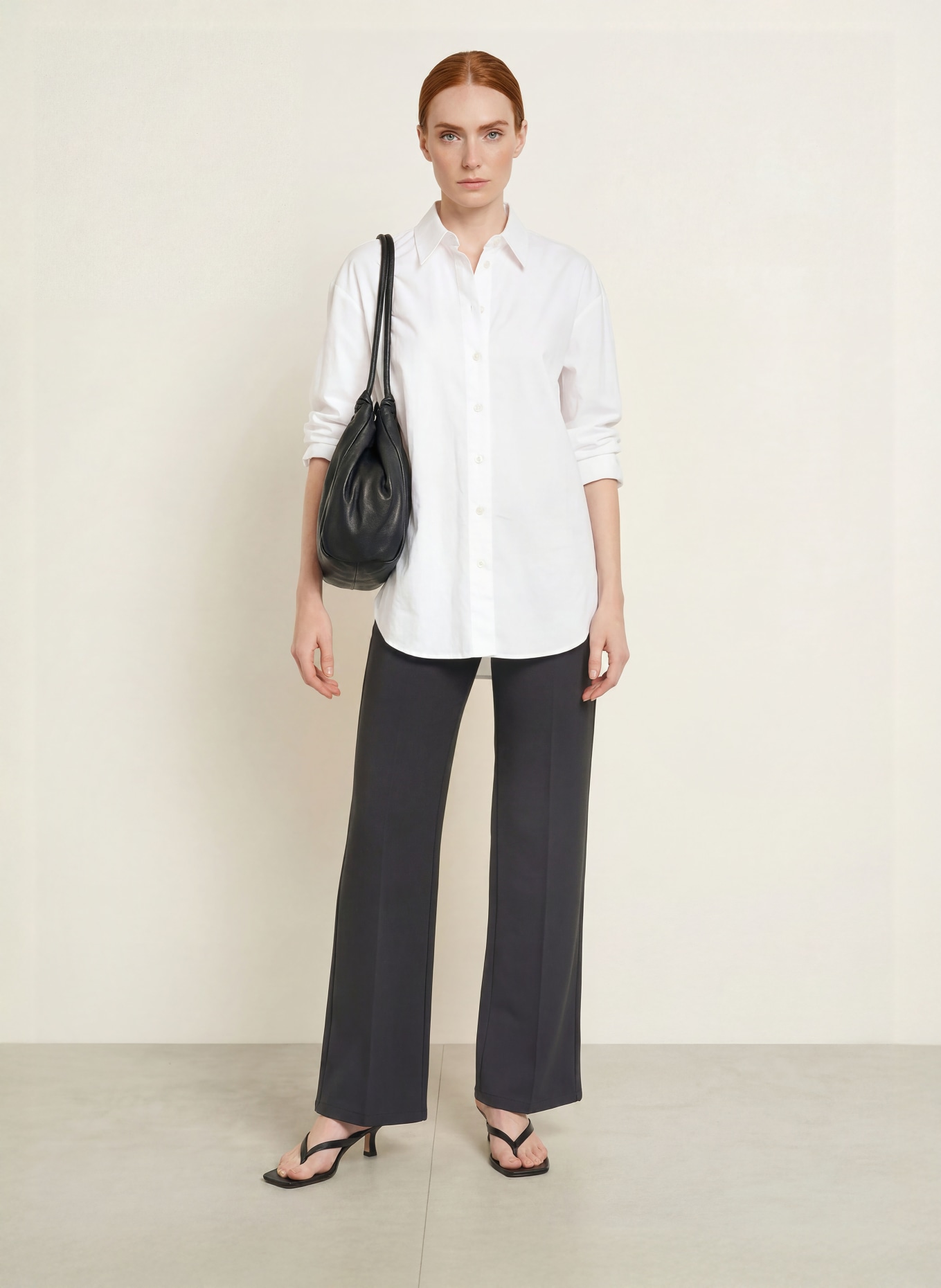 ELENA MIRO Jerseybyxor: SVART
