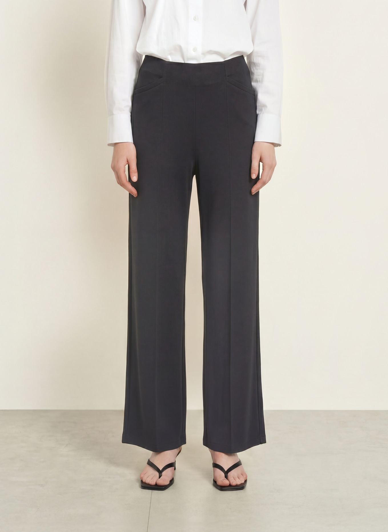 ELENA MIRO Jerseybyxor: SVART