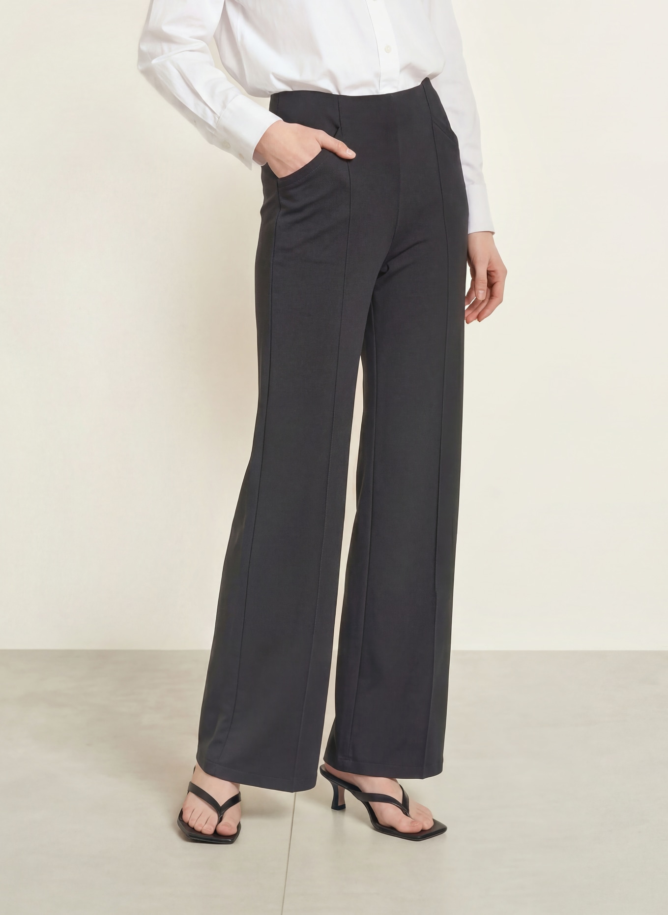 ELENA MIRO Jerseybyxor: SVART