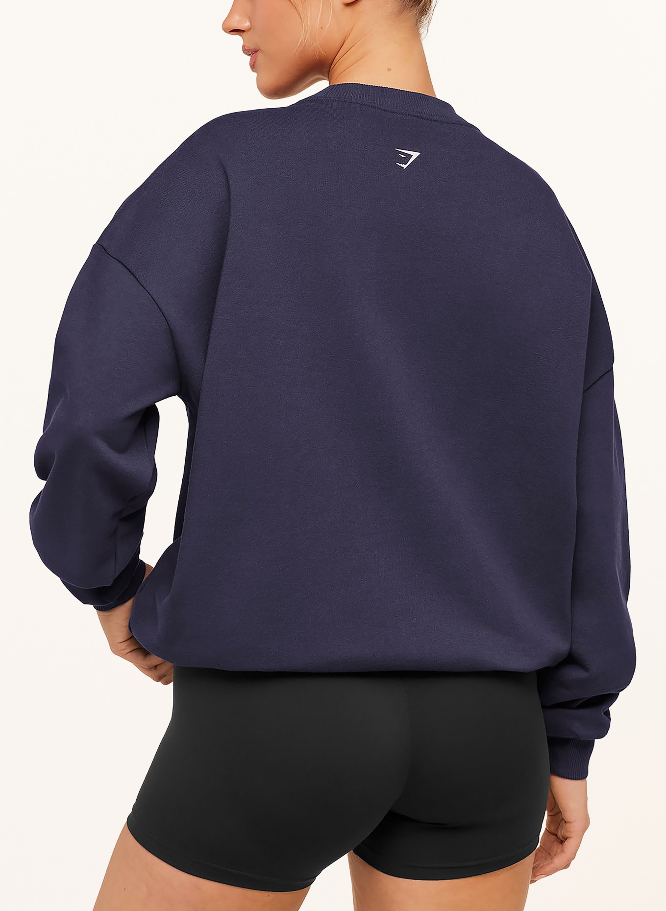 GYMSHARK Sweatshirt LIFESTYLE CLUB: DUNKELBLAU