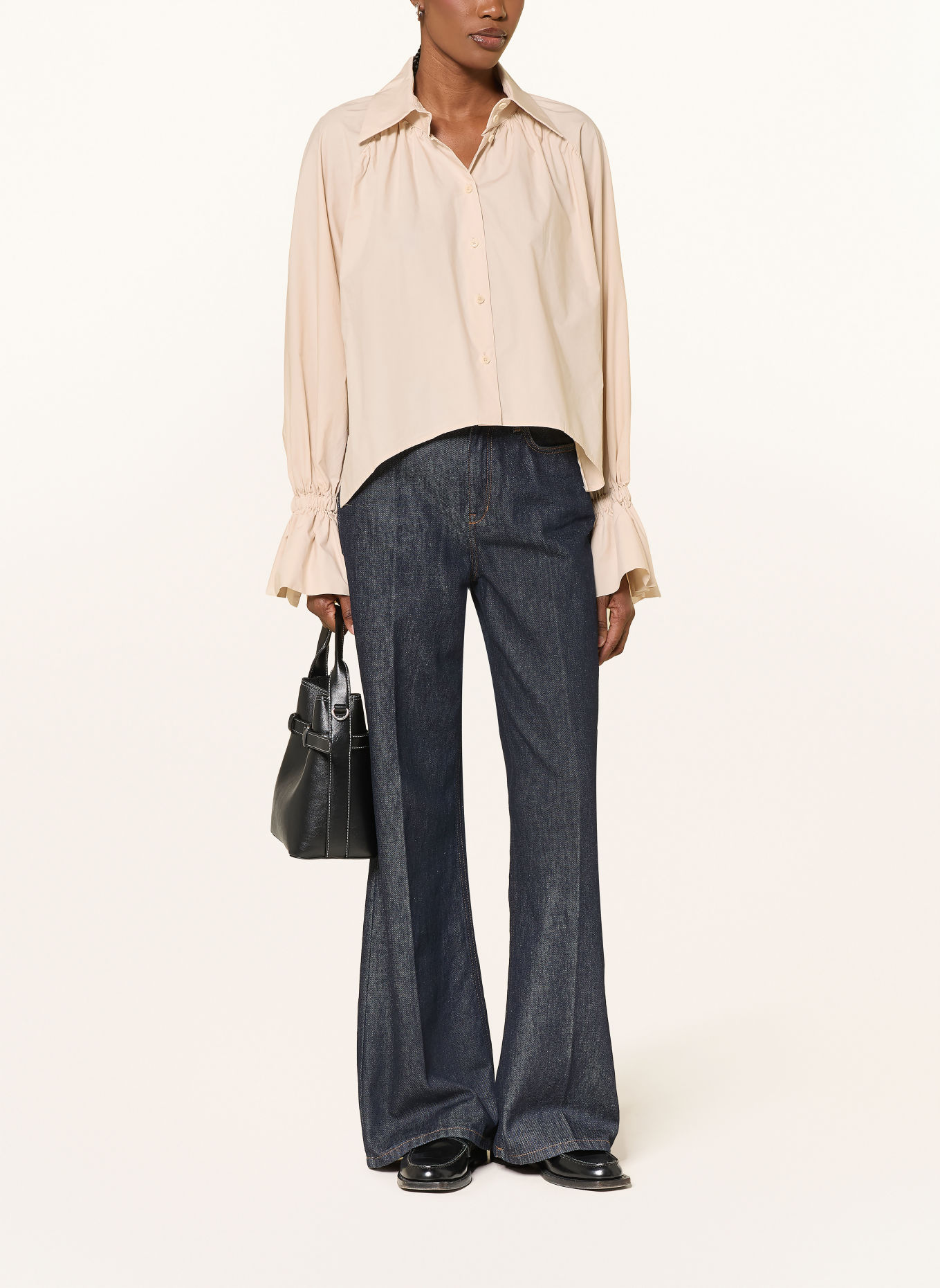 DRYKORN VAELIE Blouse: LIGHT BROWN