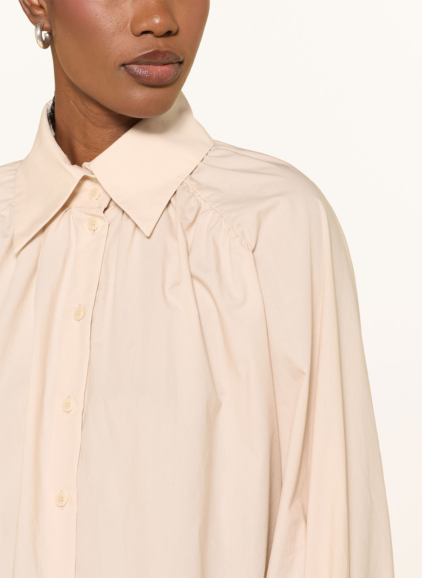 DRYKORN VAELIE Blouse: LIGHT BROWN