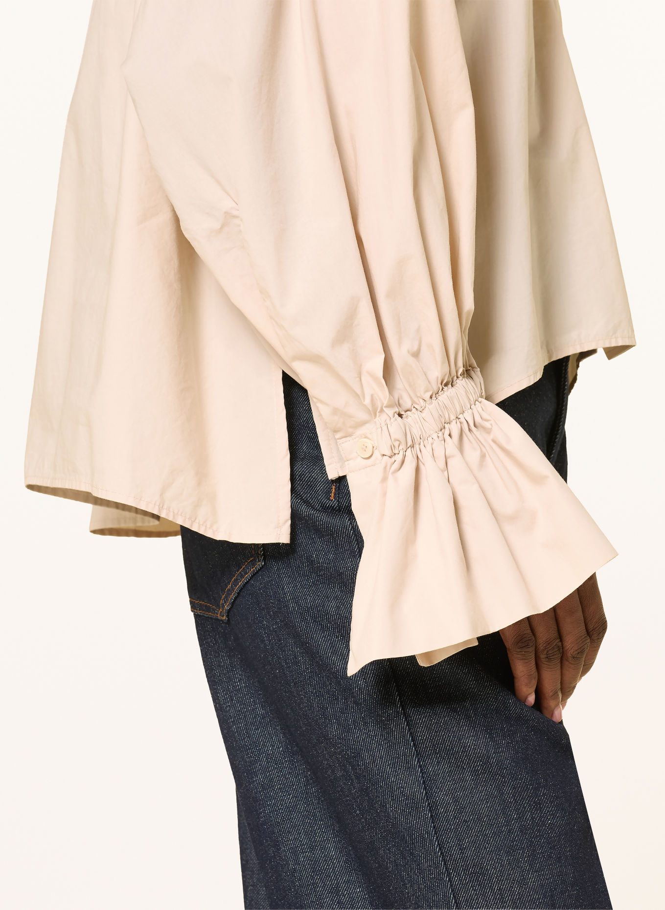 DRYKORN VAELIE Blouse: LIGHT BROWN