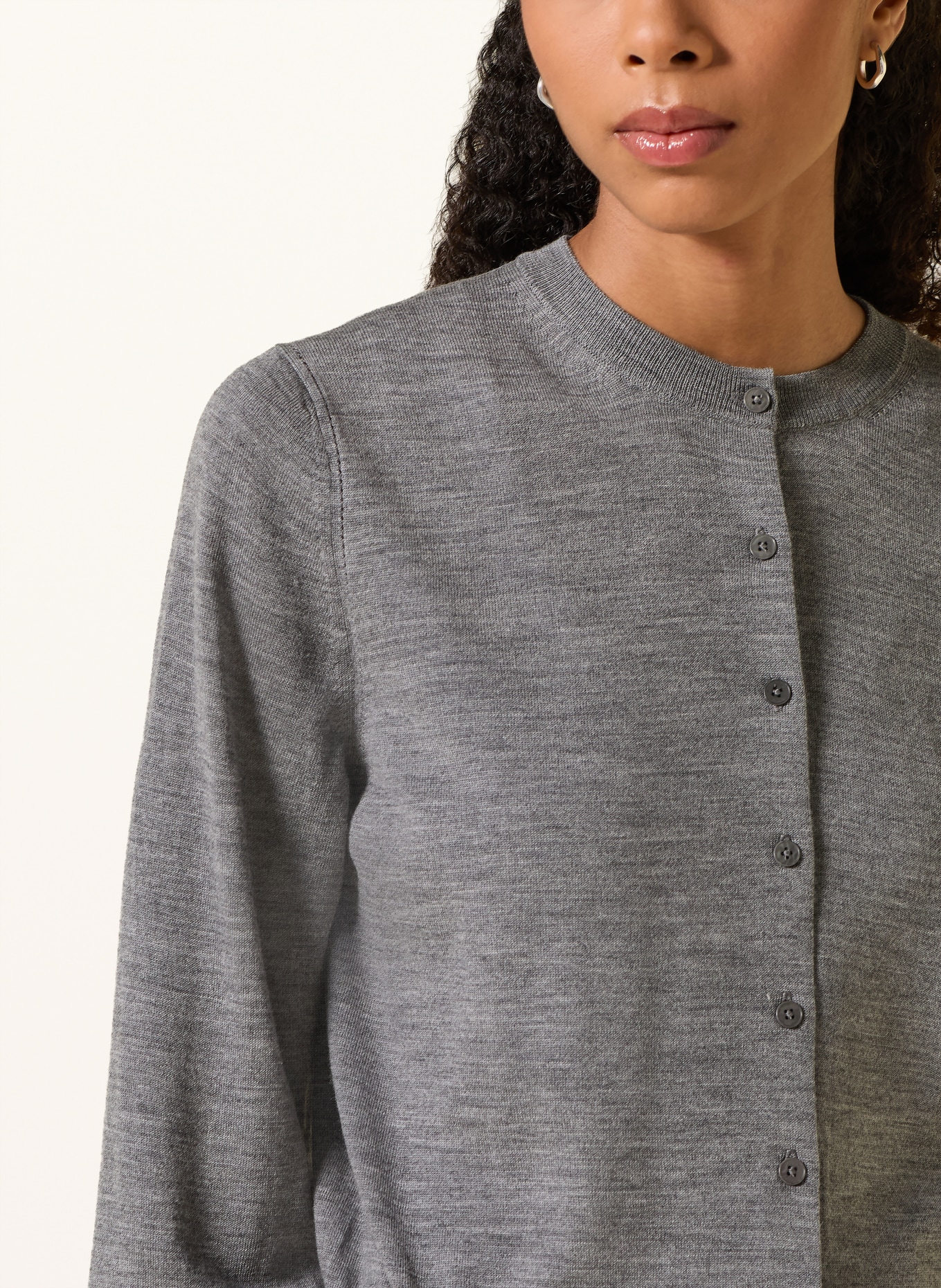 DRYKORN GLENNA Cardigan: GRAY