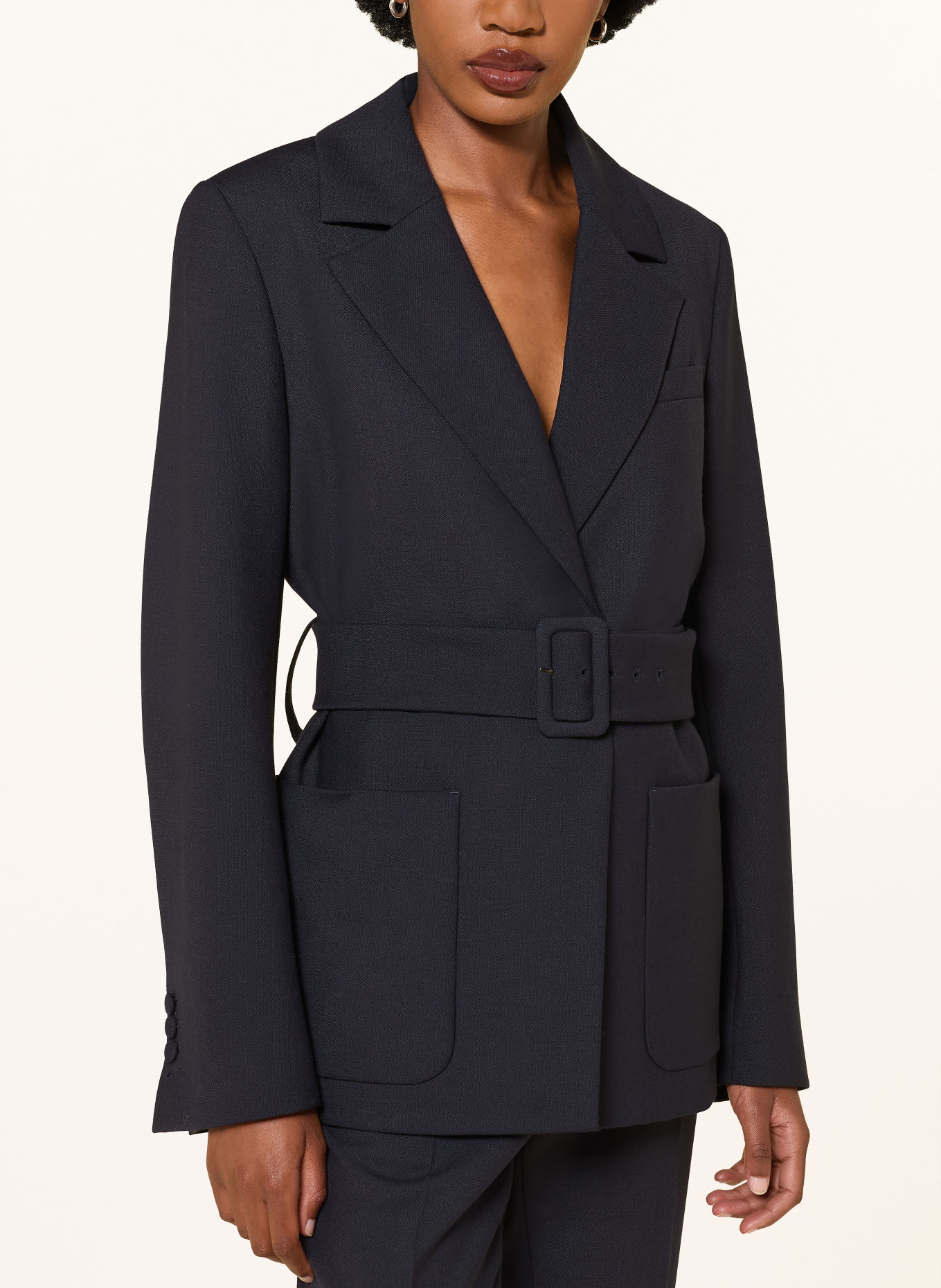 DOROTHEE SCHUMACHER Jacke REFRESHING AMBITION: DUNKELBLAU