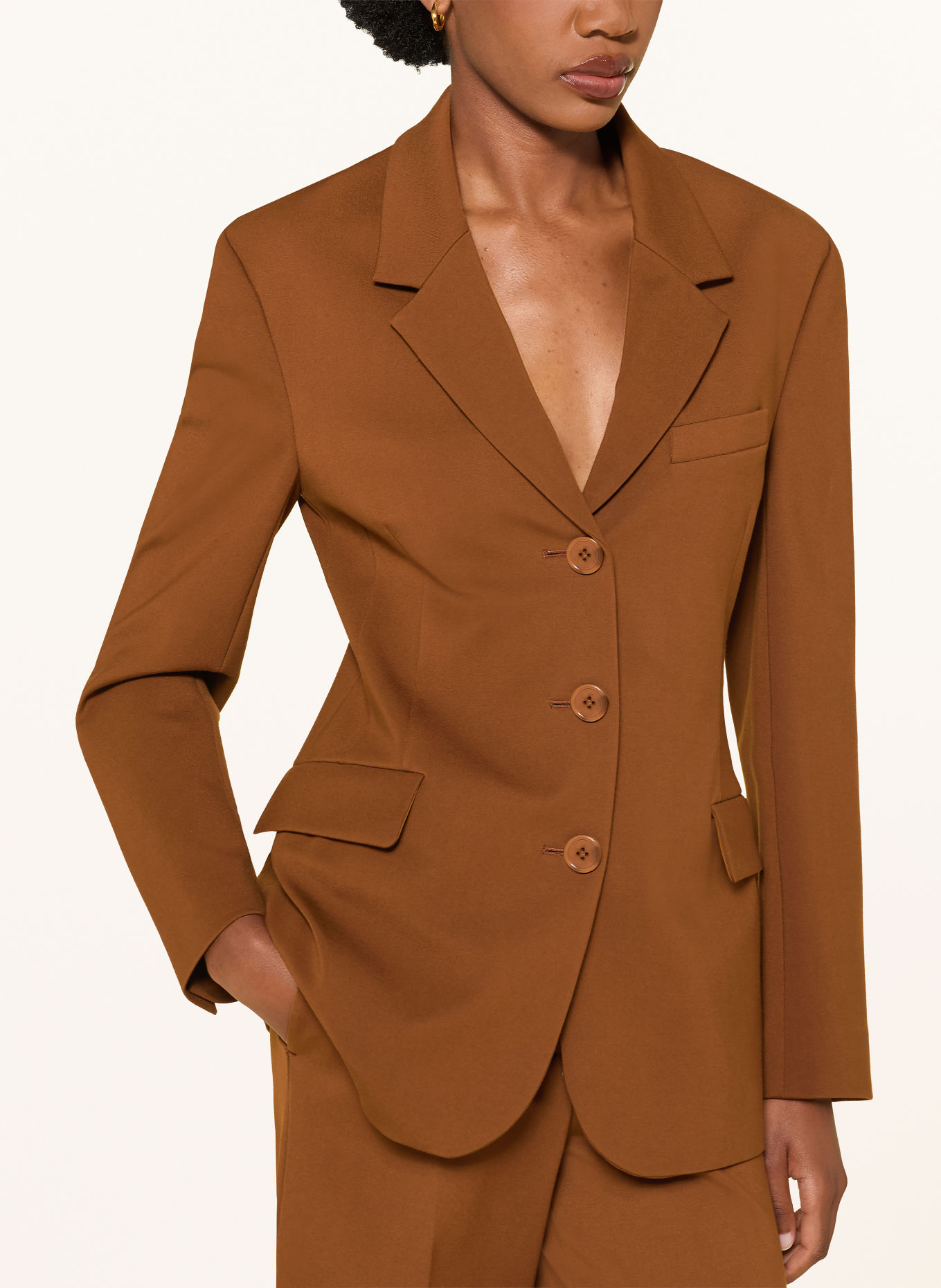 DOROTHEE SCHUMACHER Blazer EMOTIONAL ESSENCE: BRAUN