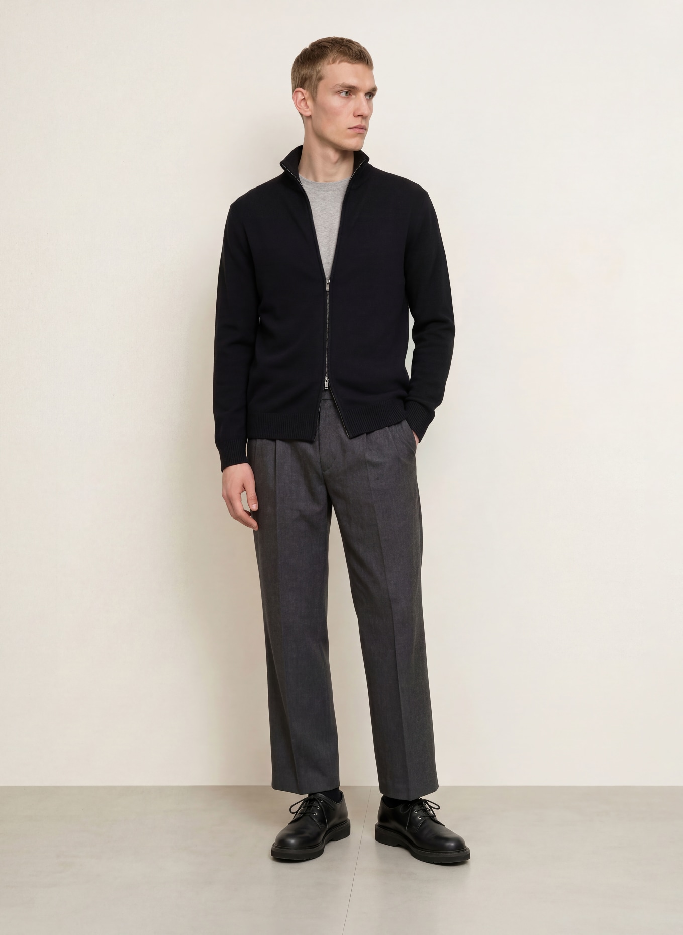 DANIELE FIESOLI Strickjacke aus Cashmere: SCHWARZ