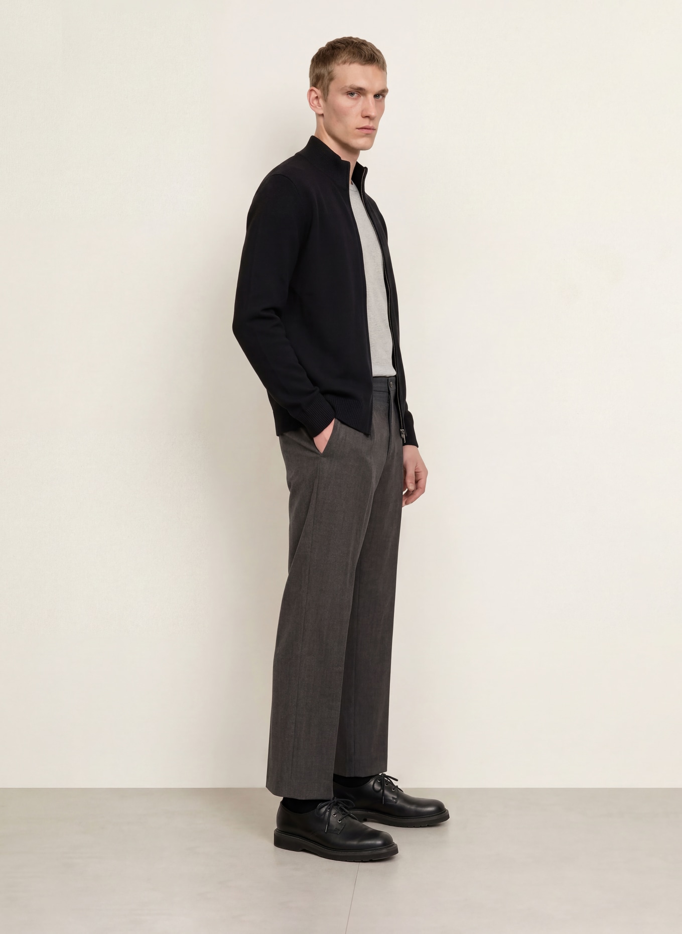DANIELE FIESOLI Strickjacke aus Cashmere: SCHWARZ