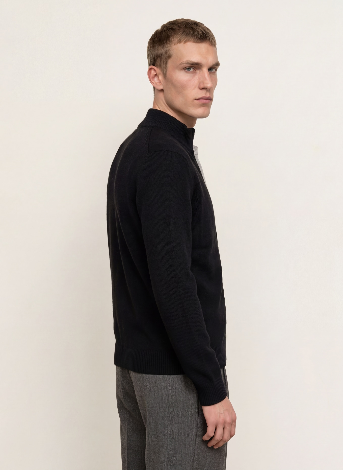 DANIELE FIESOLI Strickjacke aus Cashmere: SCHWARZ