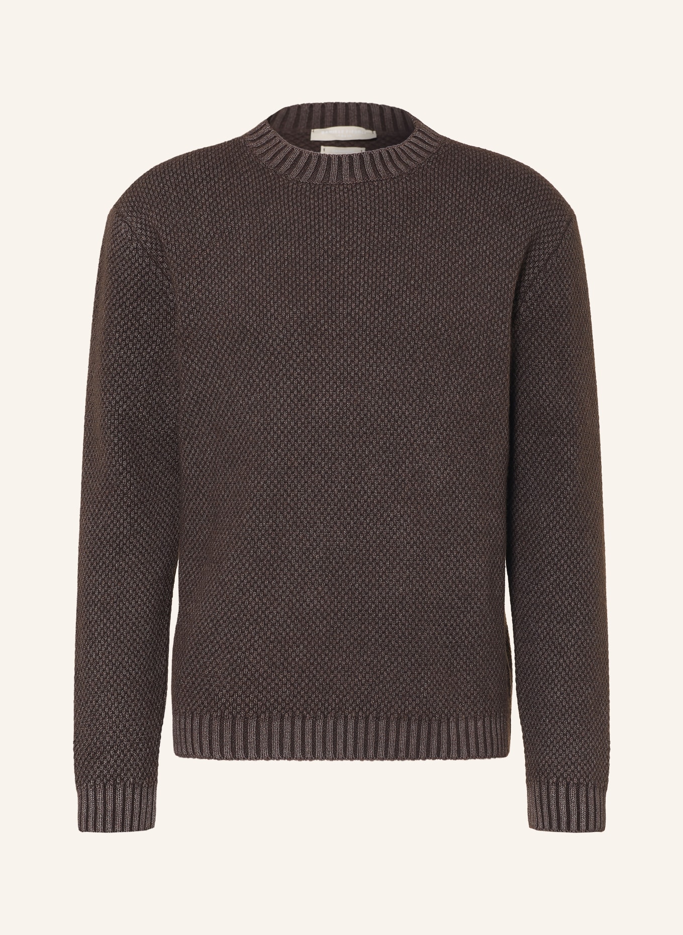 DANIELE FIESOLI Pull en cachemire: MARRON FONCÉ