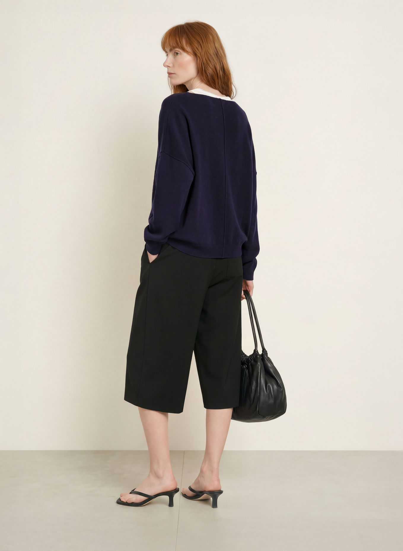 ELIAS RUMELIS Pull LOU: BLEU FONCÉ