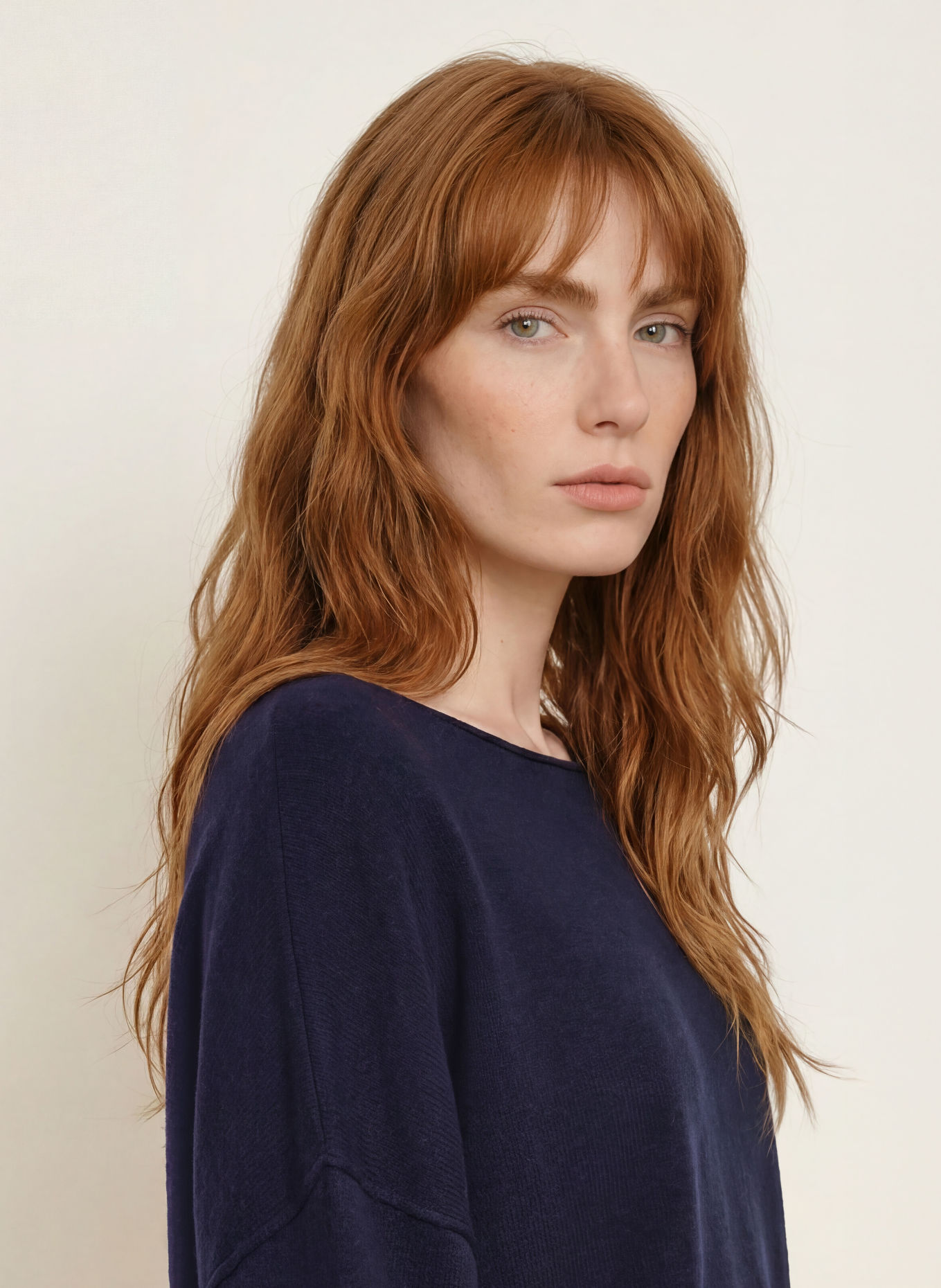 ELIAS RUMELIS Pull LOU: BLEU FONCÉ