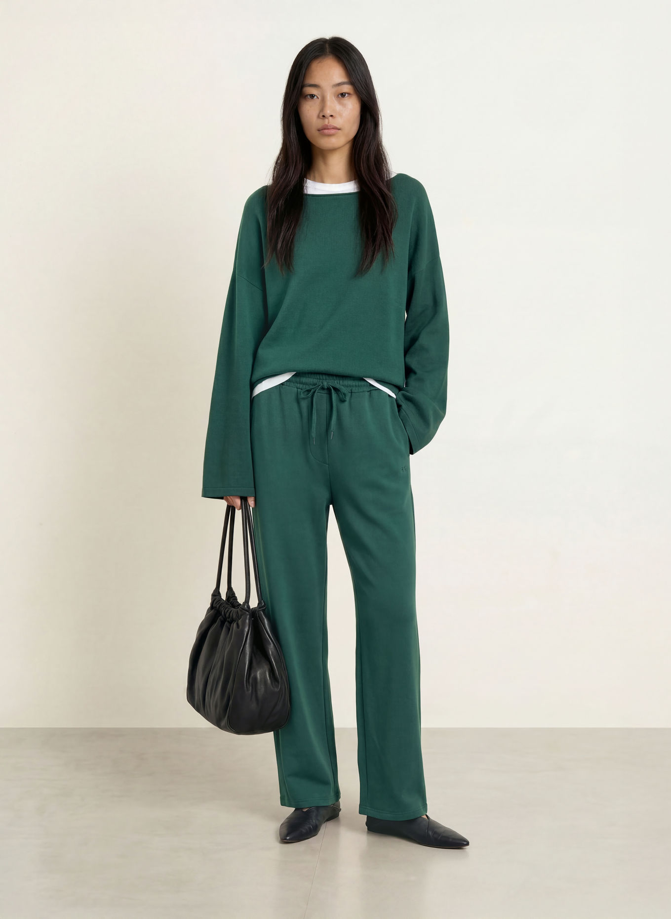 ELIAS RUMELIS Sweatshirt DEBBORY: BLEU PÉTROLE