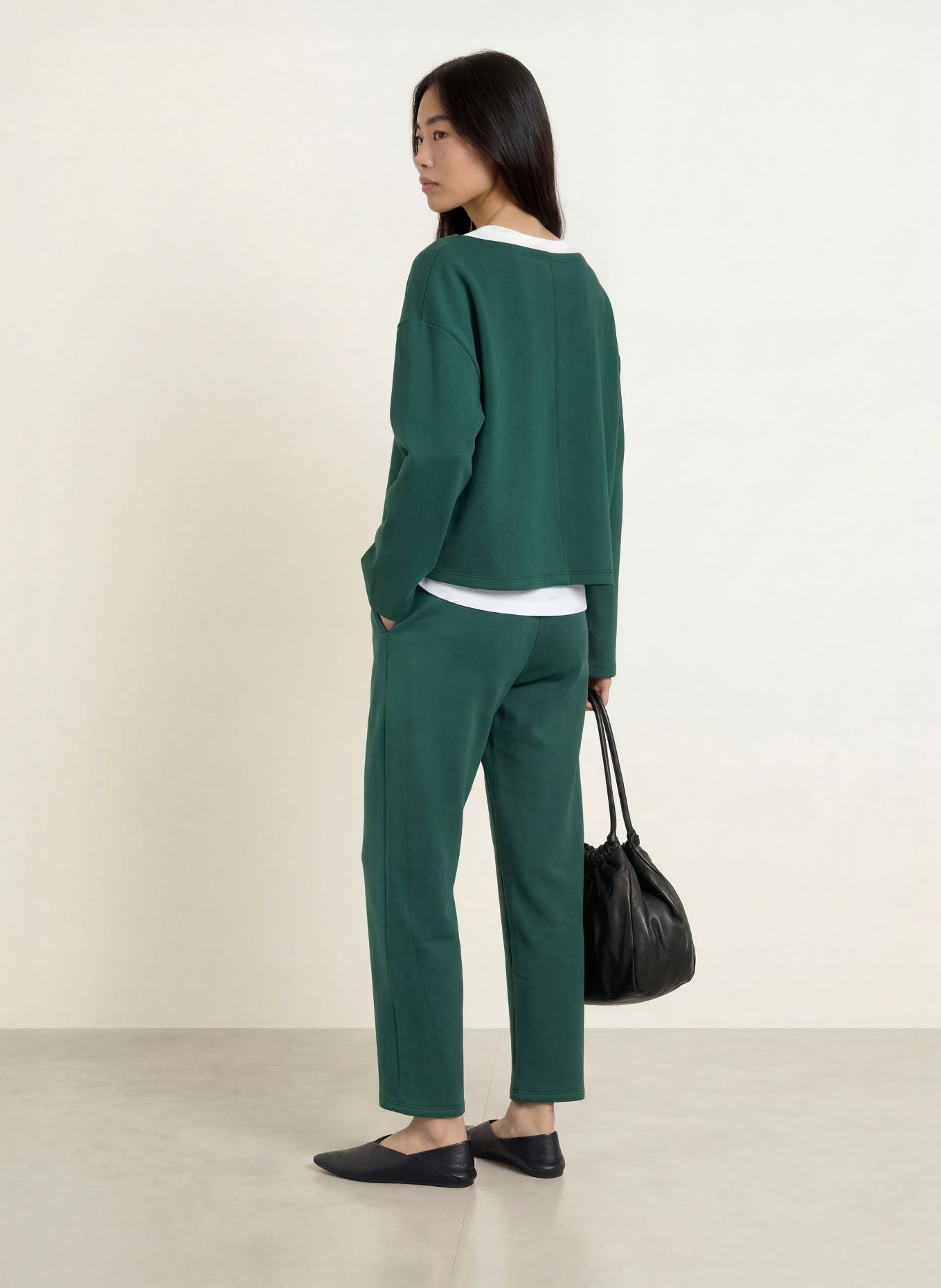 ELIAS RUMELIS Sweatshirt DEBBORY: BLEU PÉTROLE
