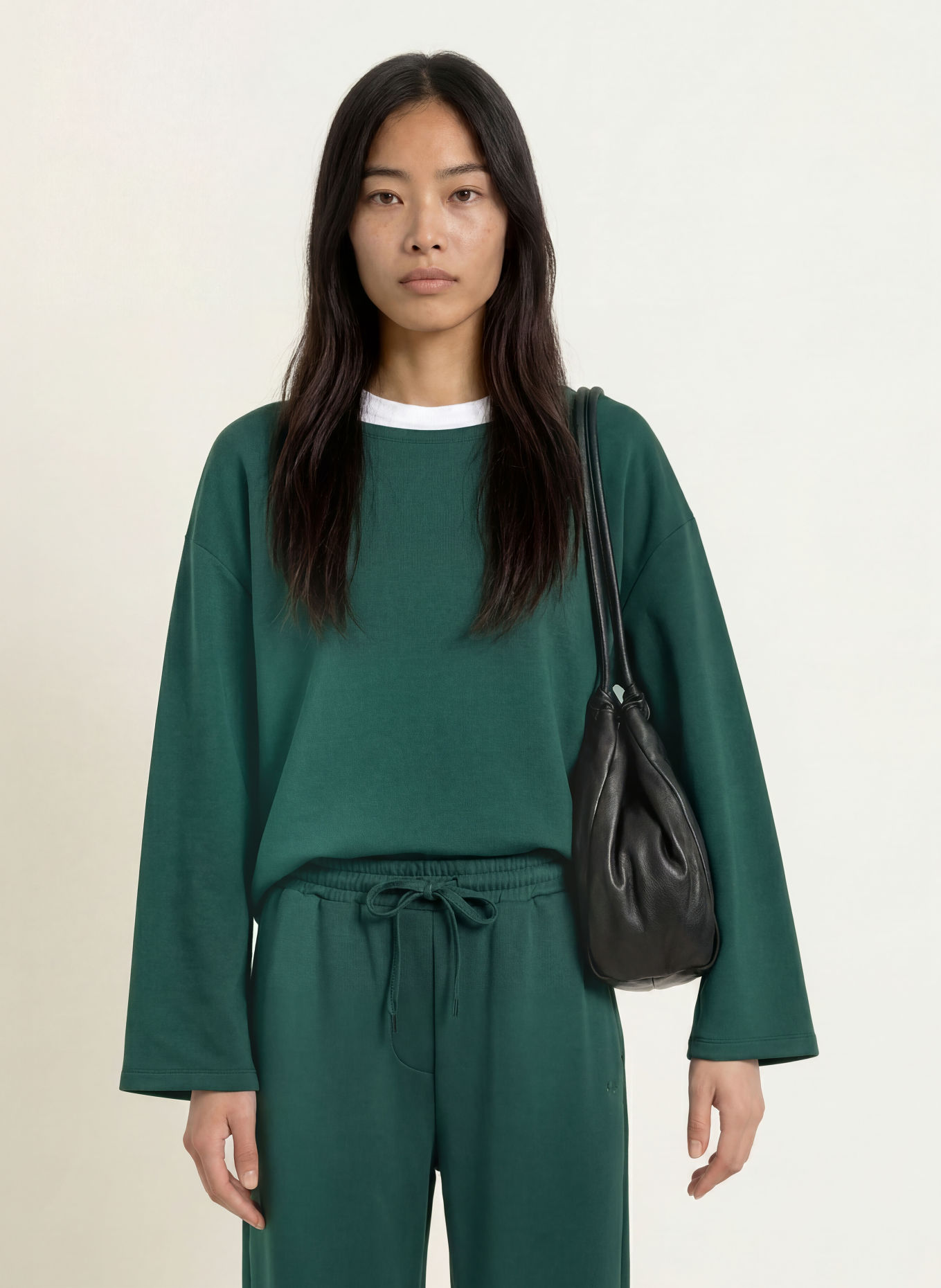 ELIAS RUMELIS Sweatshirt DEBBORY: BLEU PÉTROLE