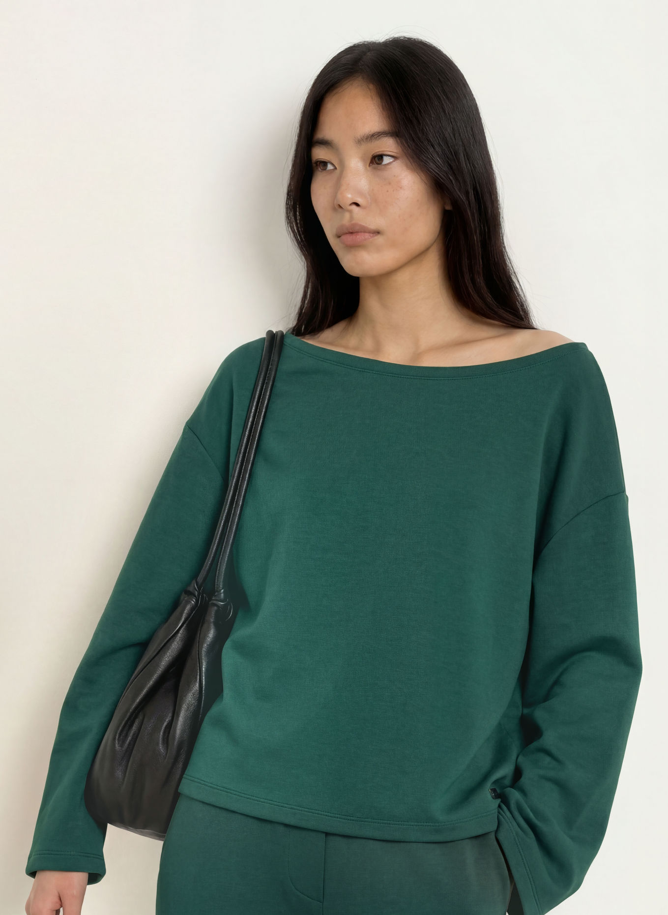 ELIAS RUMELIS Sweatshirt DEBBORY: BLEU PÉTROLE