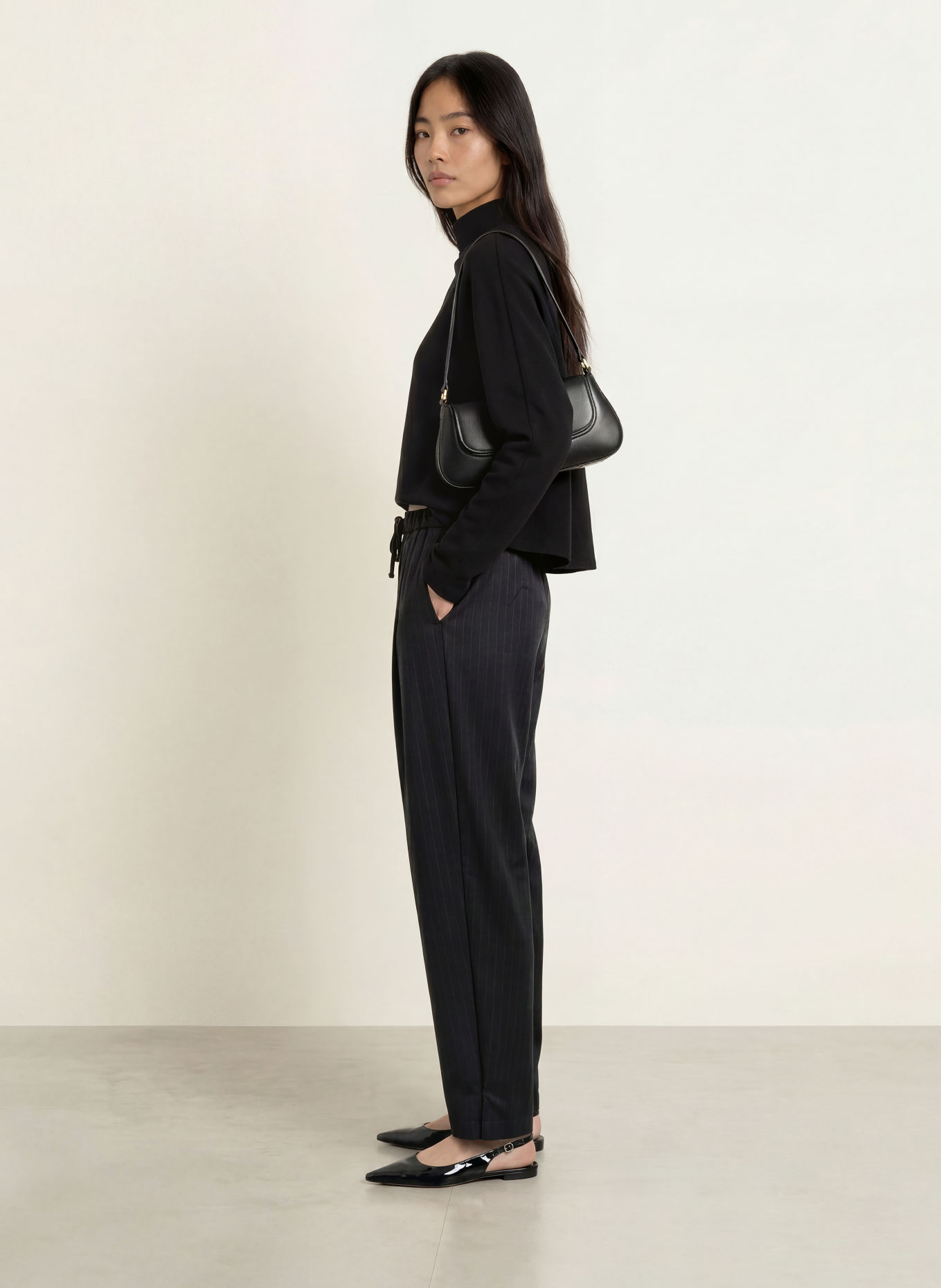ELIAS RUMELIS LEXIANI Jogging-style trousers: DARK BLUE / DARK GRAY