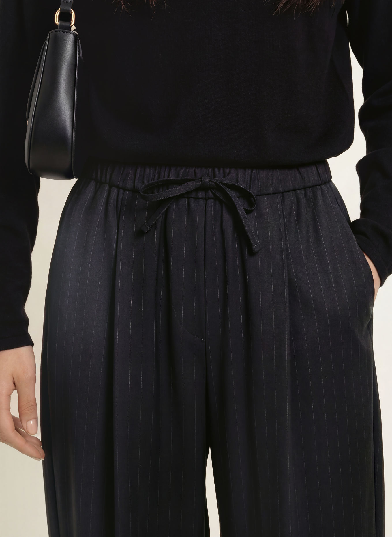 ELIAS RUMELIS LEXIANI Jogging-style trousers: DARK BLUE / DARK GRAY