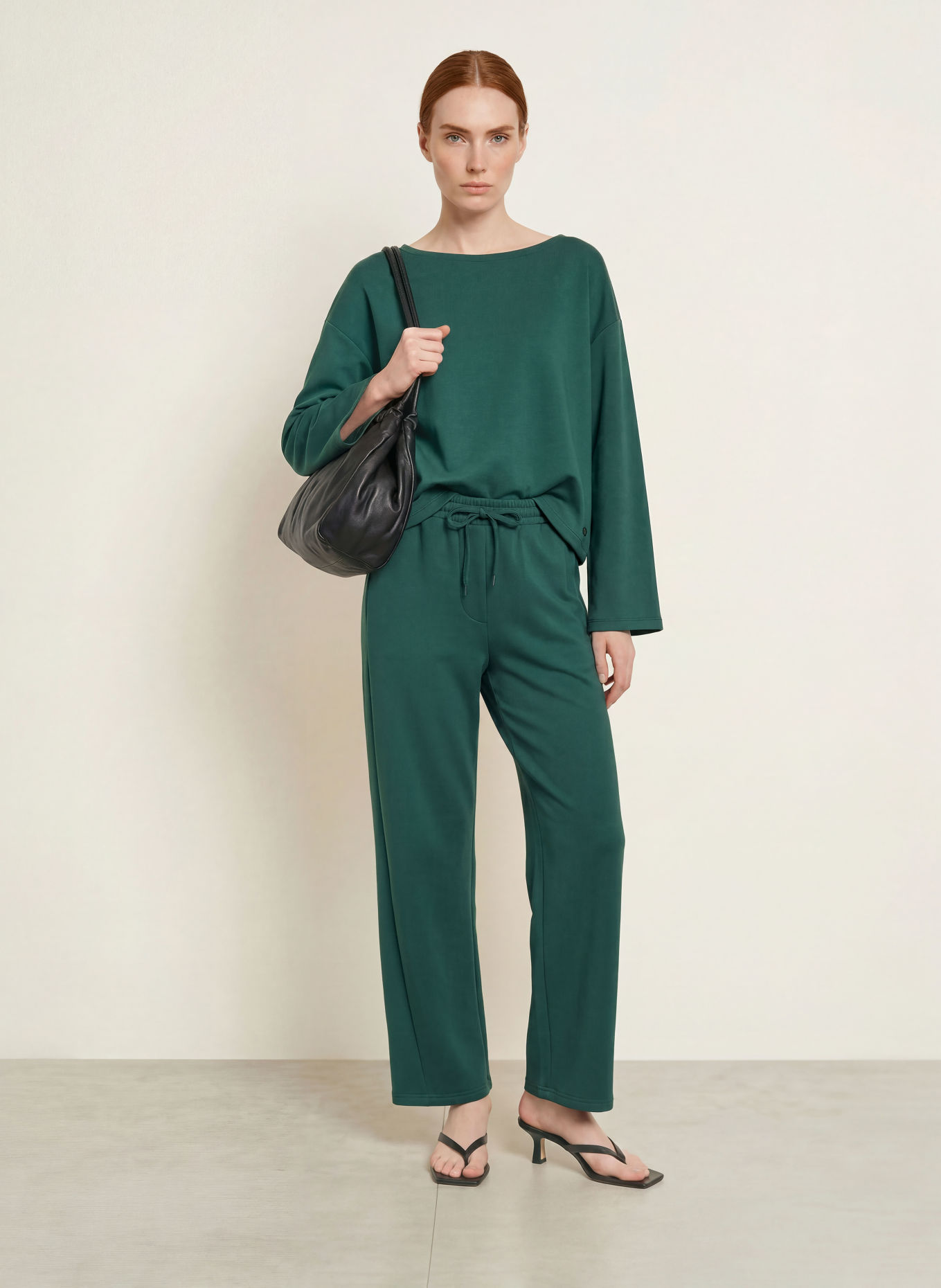 ELIAS RUMELIS Sweatpants REENA: PETROL