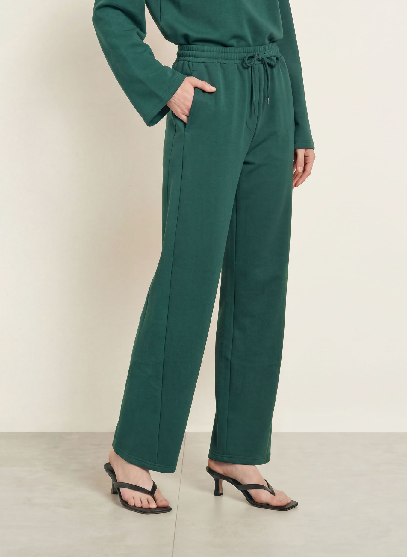 ELIAS RUMELIS Sweatpants REENA: PETROL