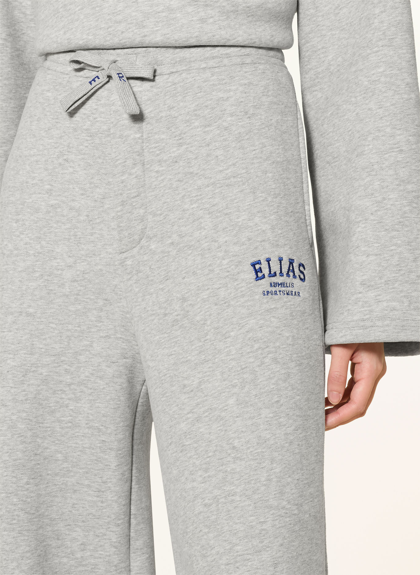ELIAS RUMELIS Sweatpants LESEDI: HELLGRAU