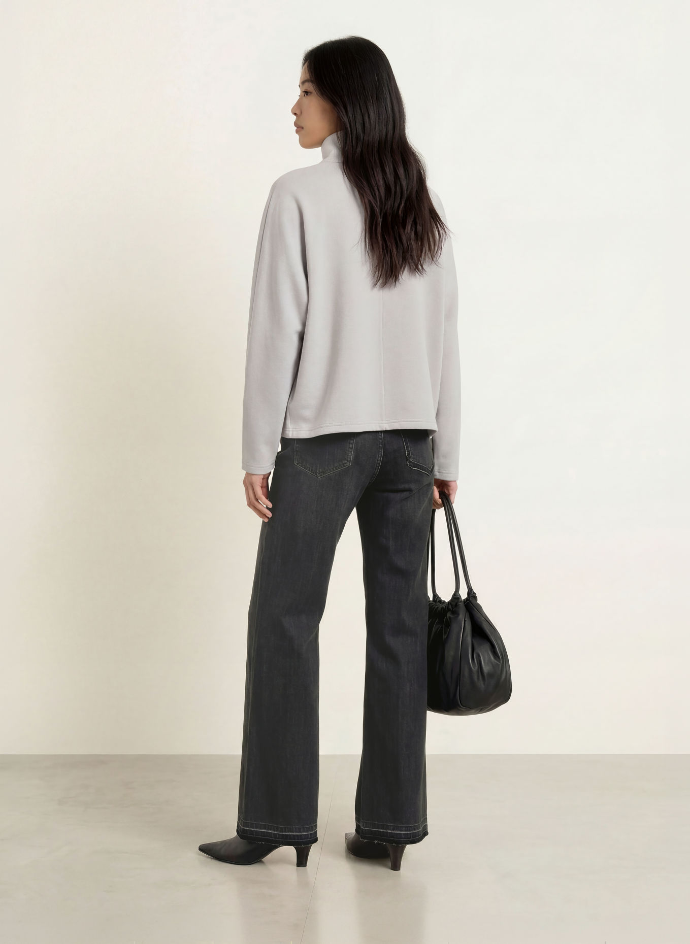ELIAS RUMELIS Pull en polaire COLBIE: GRIS