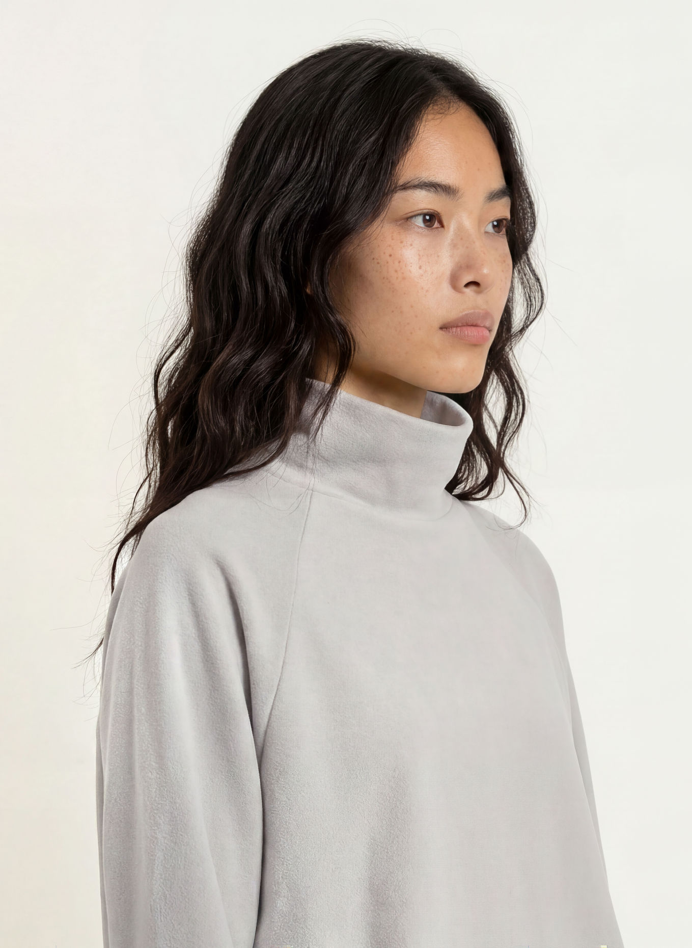 ELIAS RUMELIS Pull en polaire COLBIE: GRIS