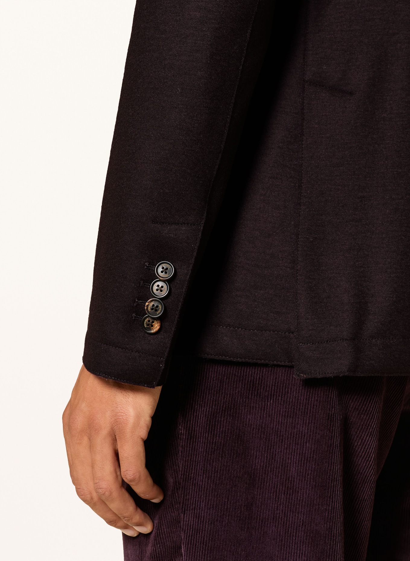 eleventy Extra Slim Fit Blazer: DARK RED