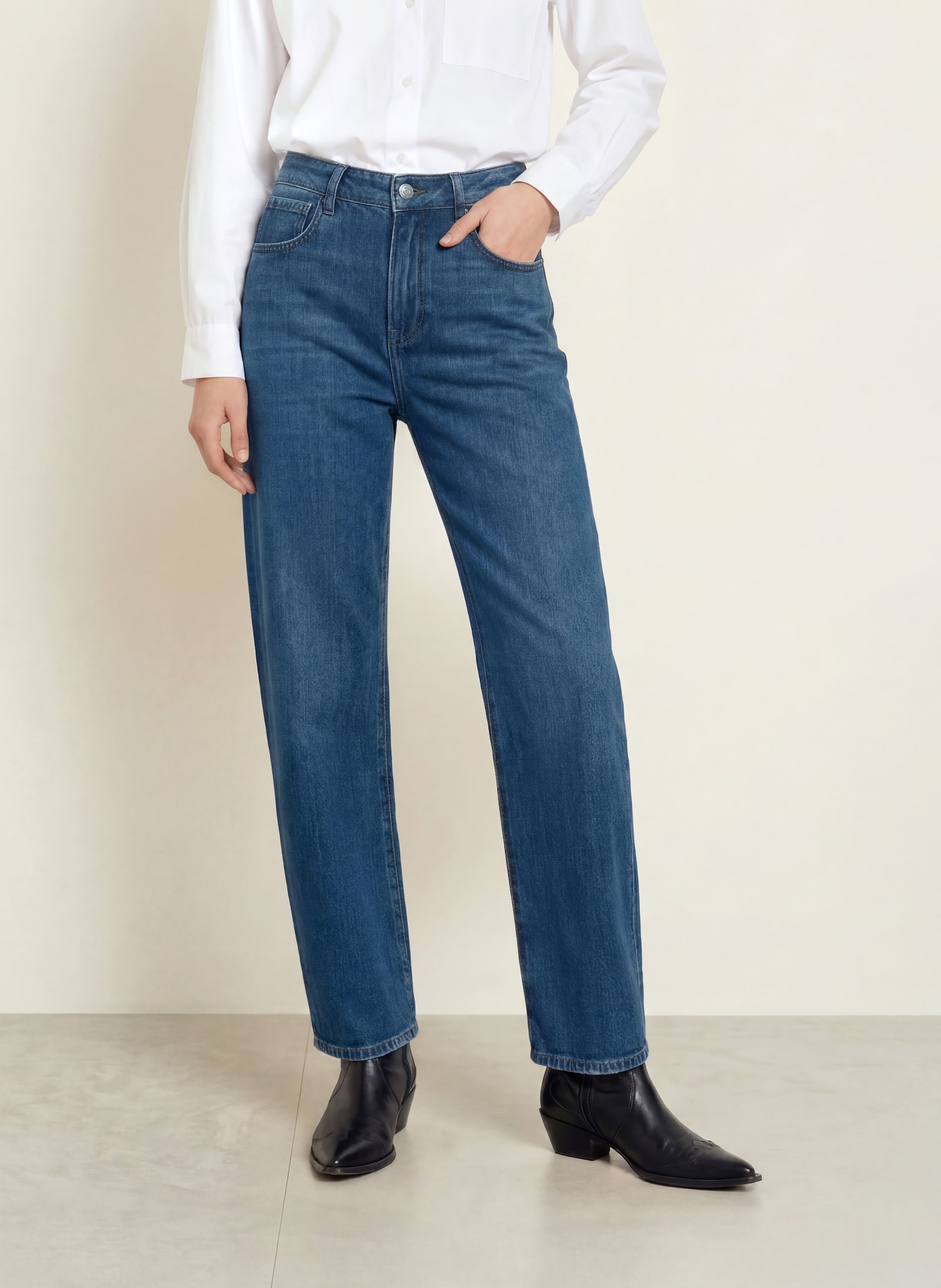 ELIAS RUMELIS Barrel-jeans YOANA: 1166 braves blue