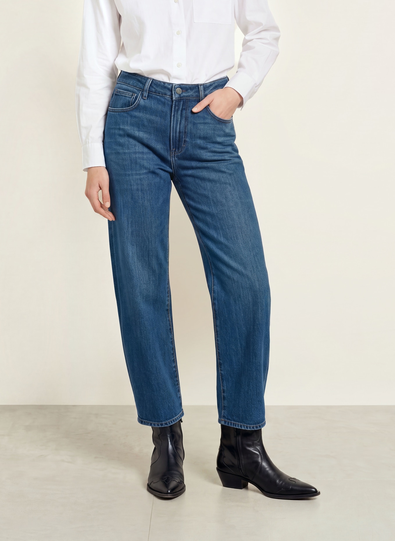 ELIAS RUMELIS Barrel-jeans YOANA: 1166 braves blue