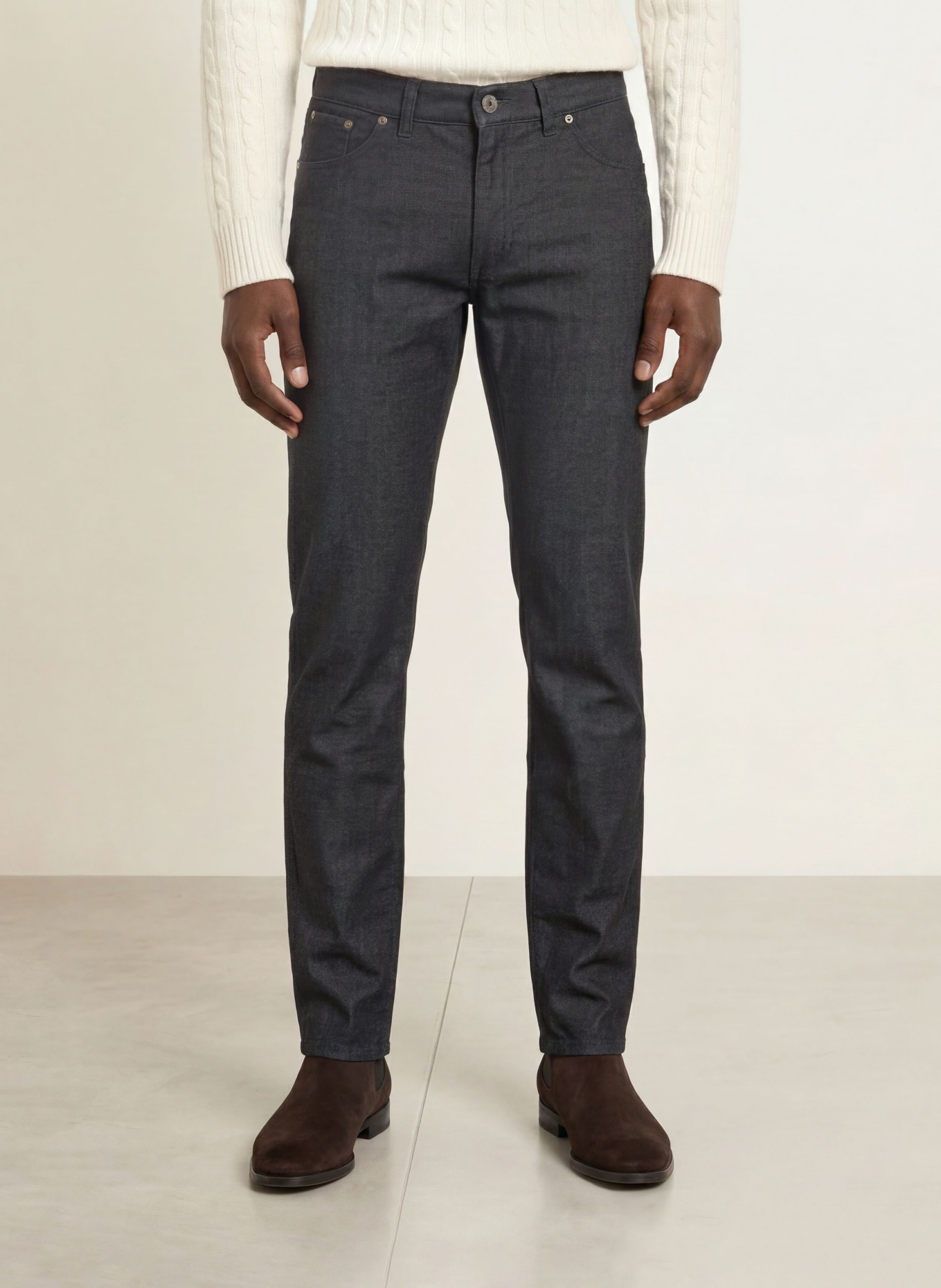 BRAX Broek CHUCK Modern Fit: 06 CEMENT