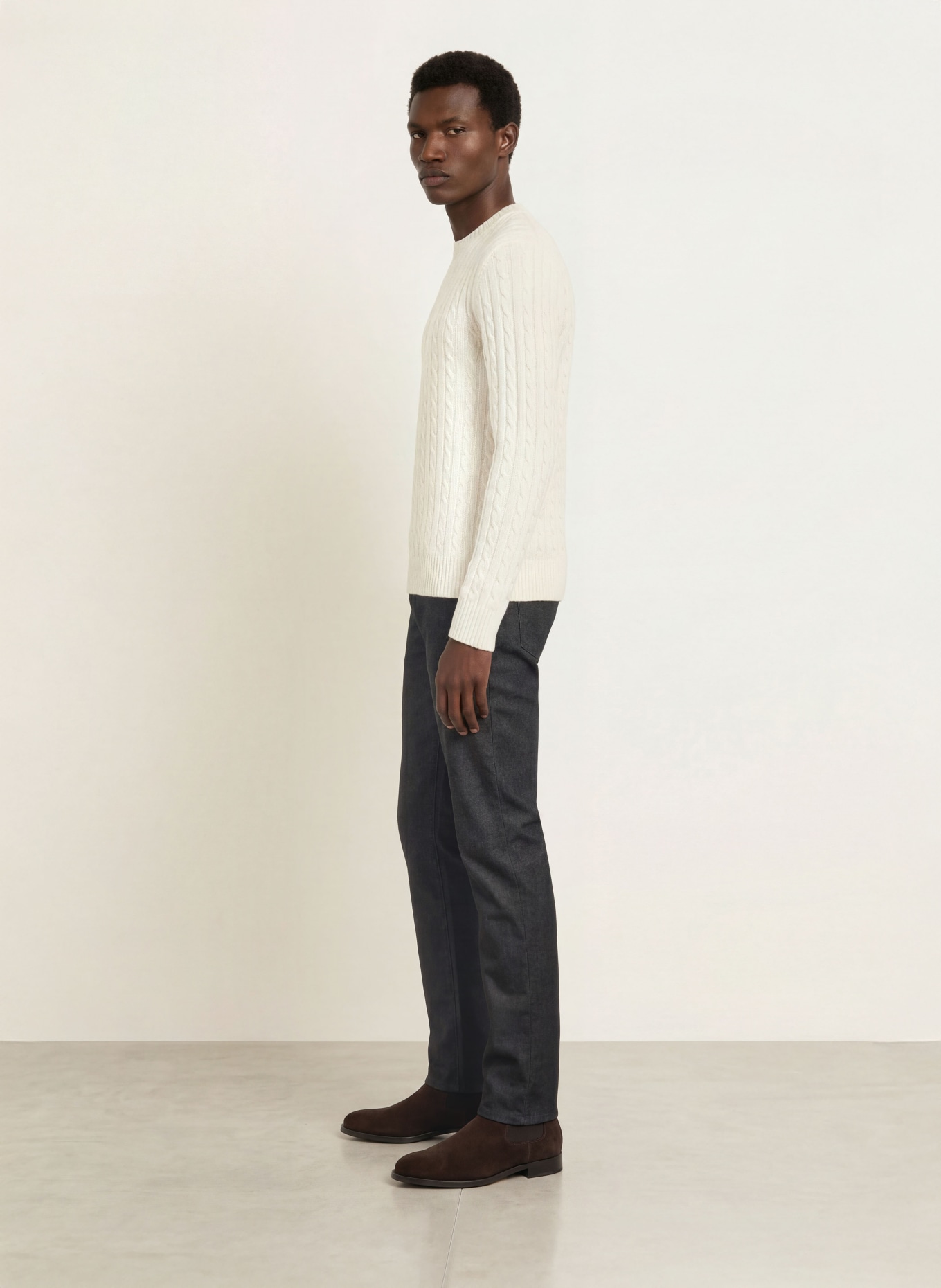 BRAX Broek CHUCK Modern Fit: 06 CEMENT