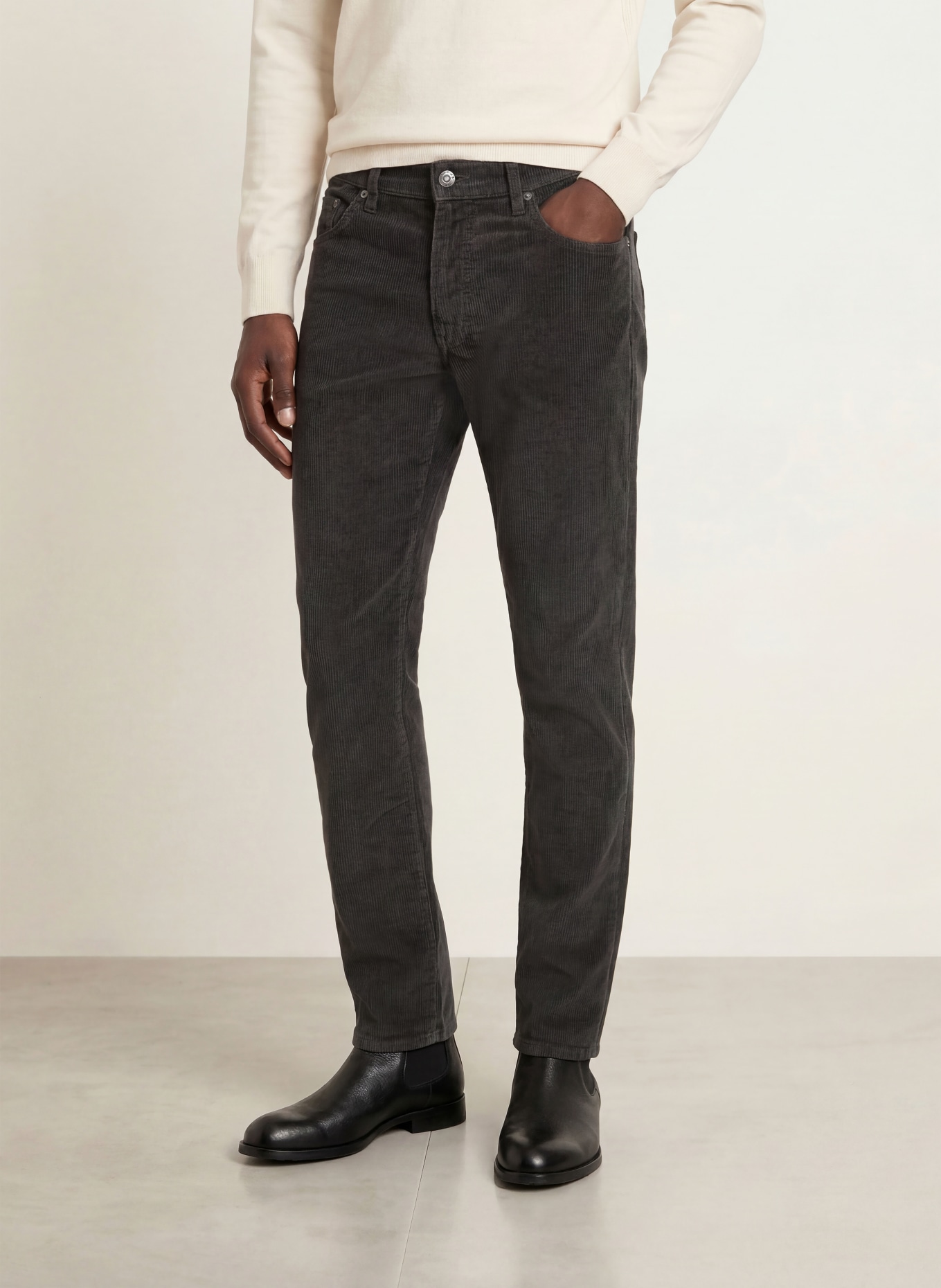 BRAX Cordhose CADIZ Straight Fit: 05 GREY