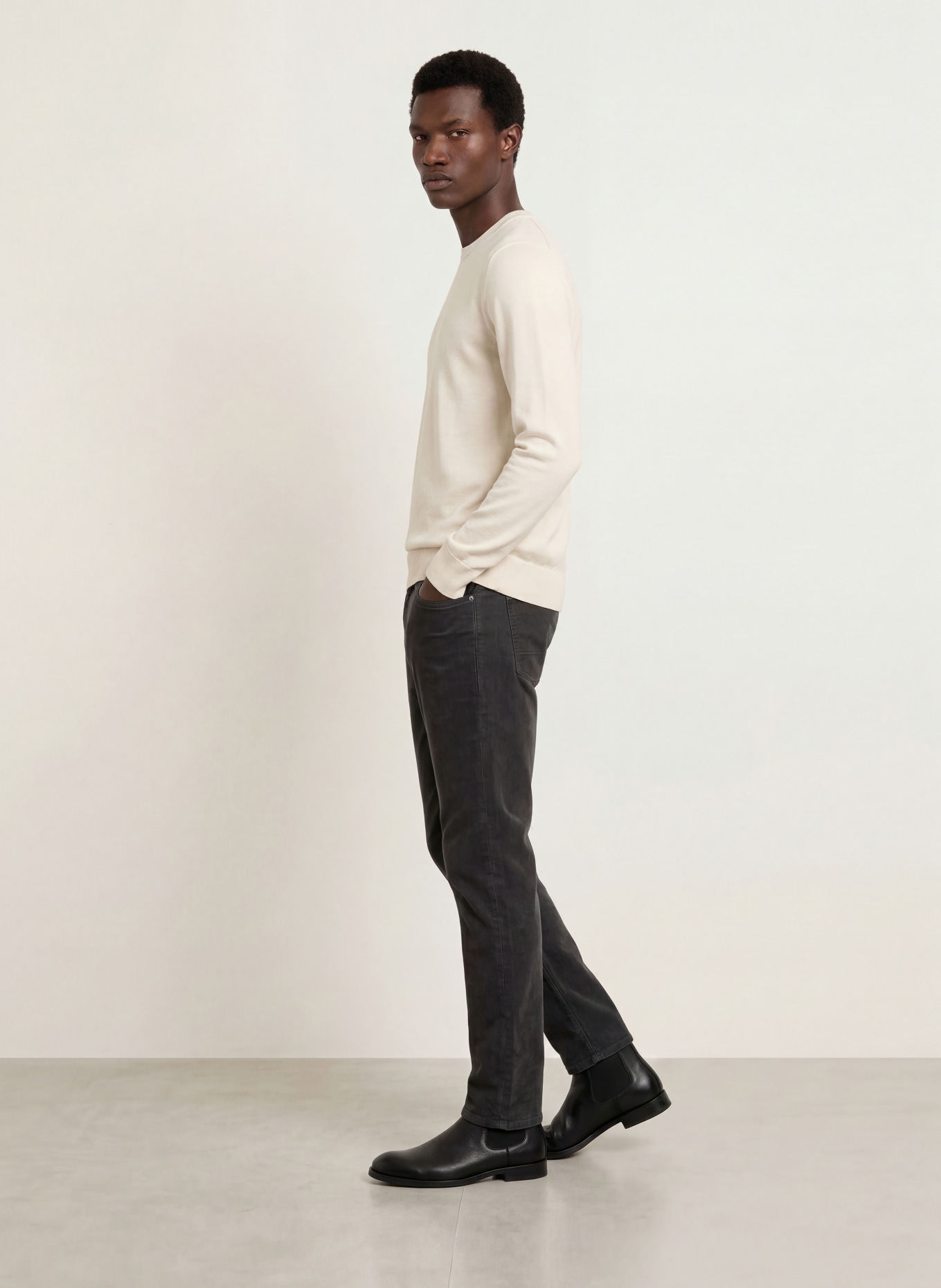 BRAX Cordhose CADIZ Straight Fit: 05 GREY