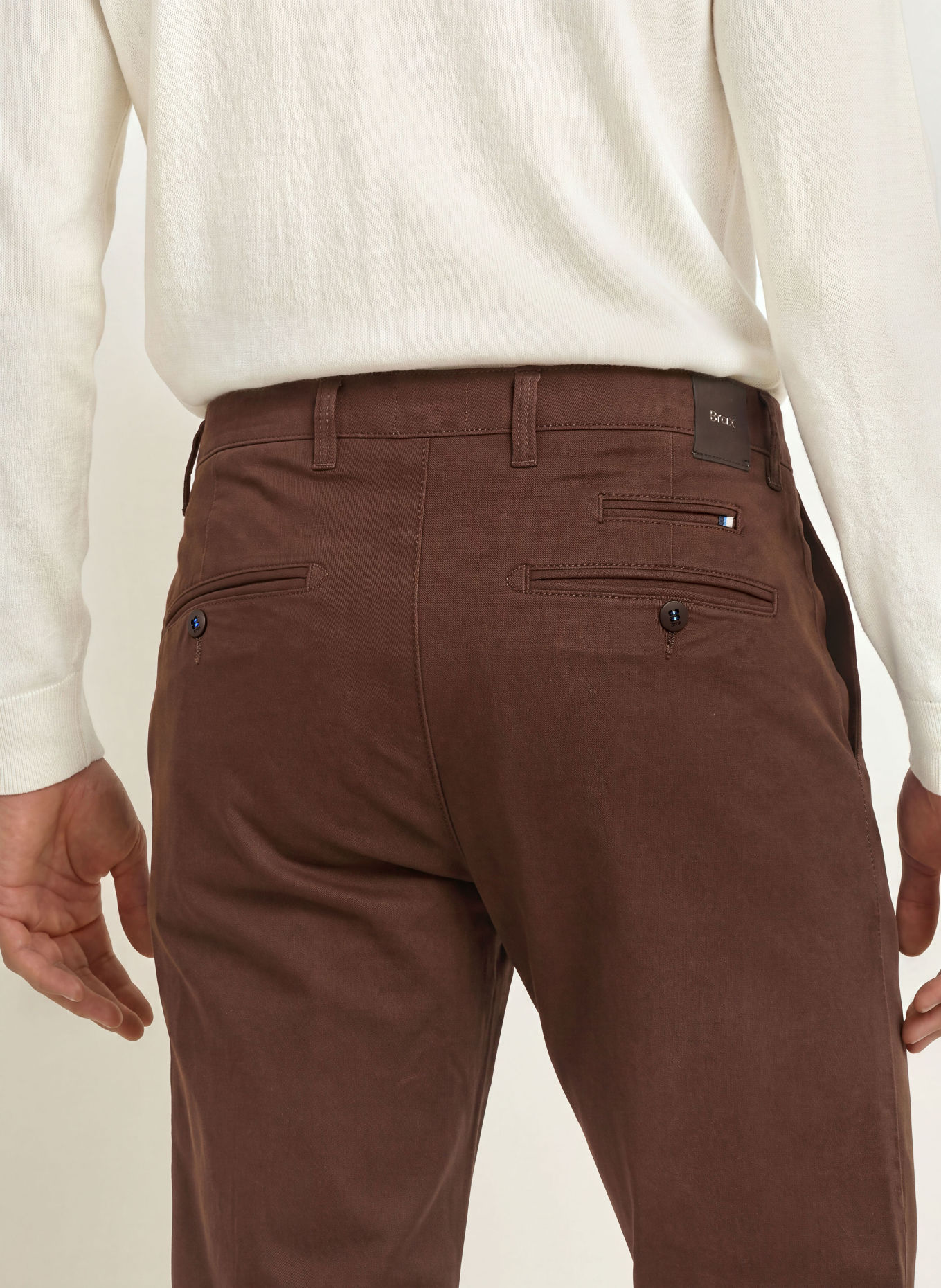 BRAX Chino FABIO, coupe moderne: 52 chocolate