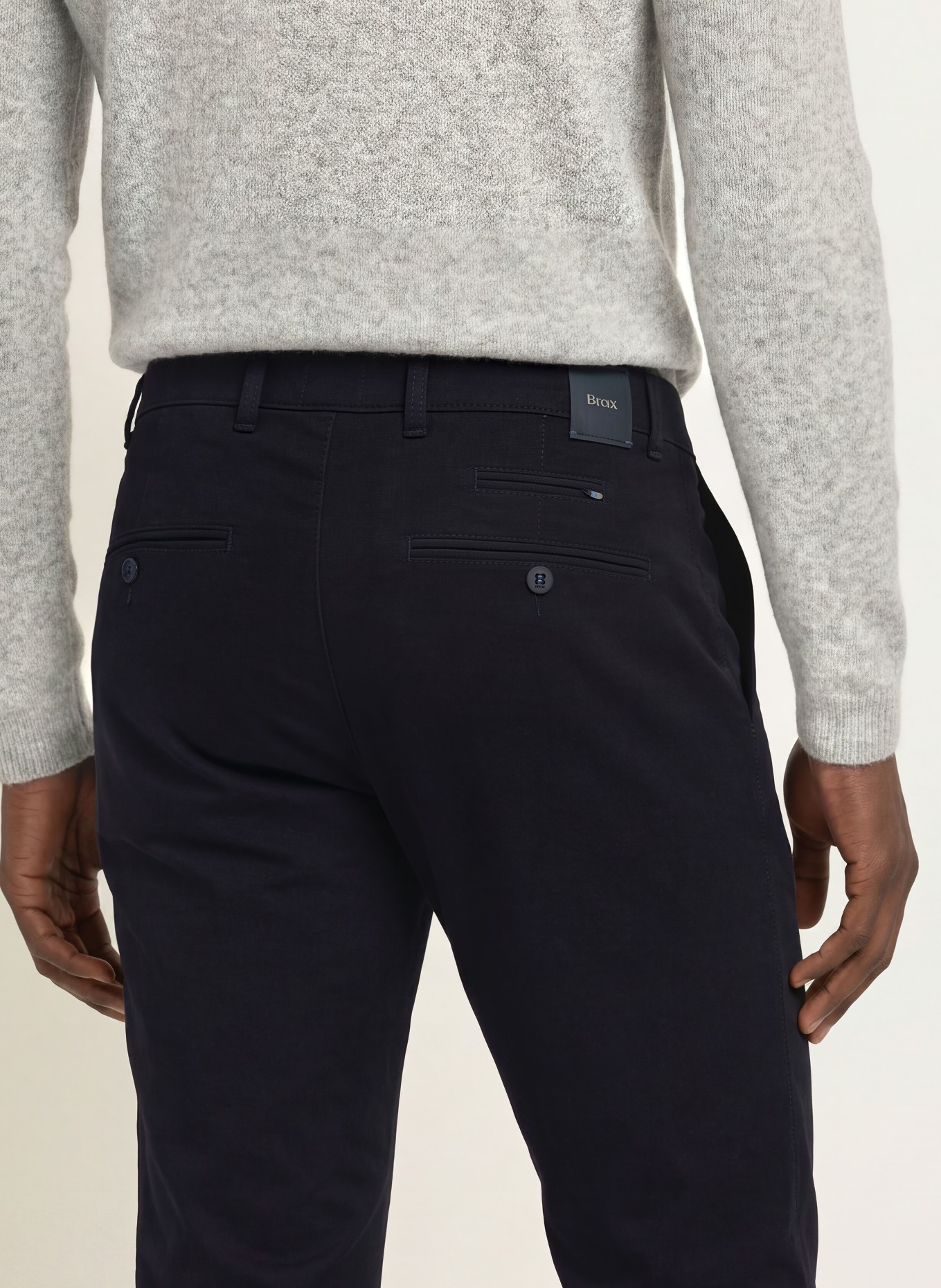 BRAX FABIO IN Modern Fit Chinos: 22 NAVY